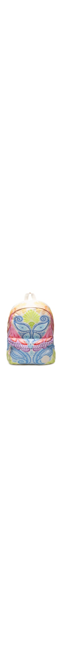 Mochila Feminina Xodó Arco-Iris Tropical - Branco