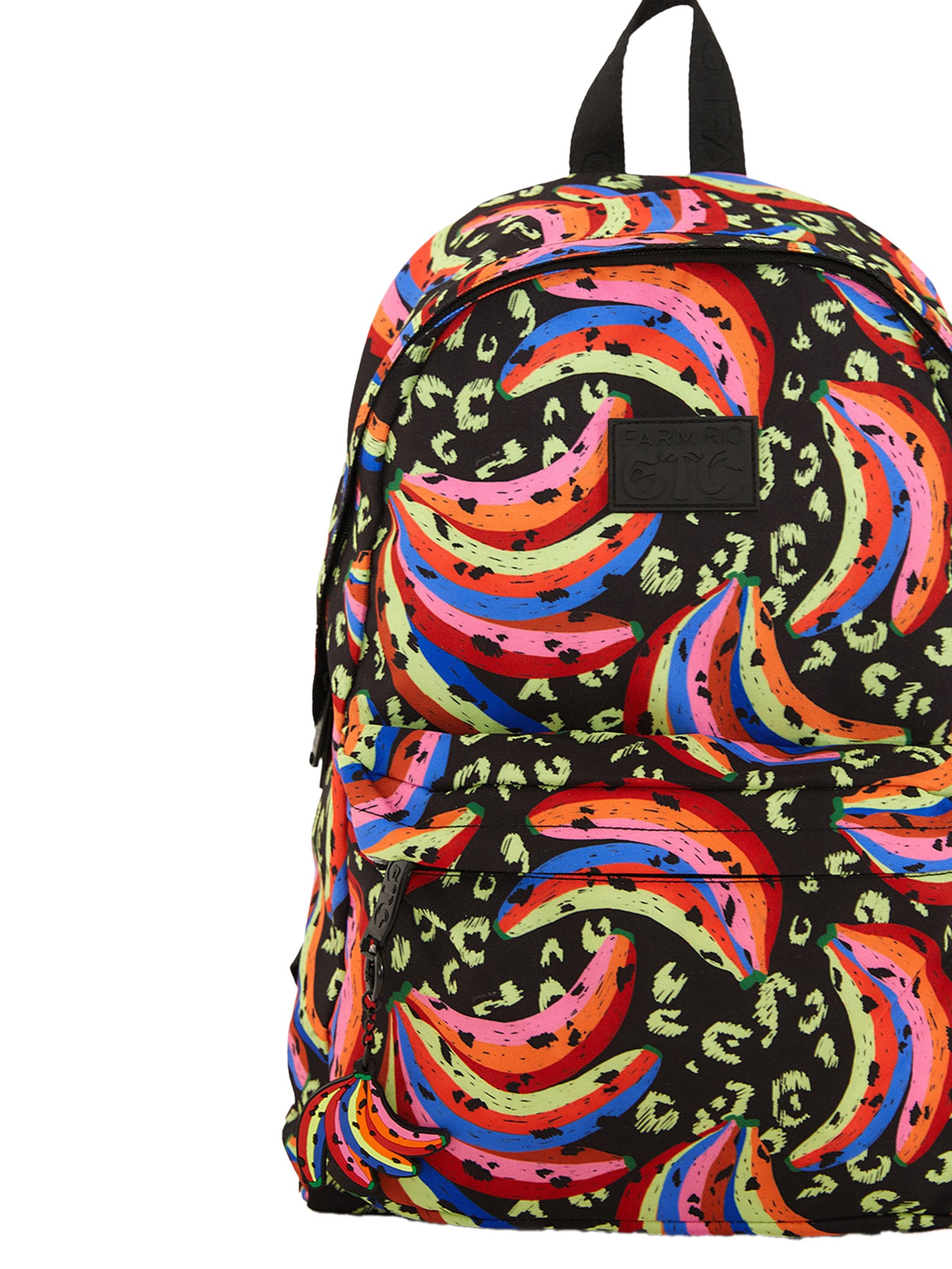 Mochila Feminina Xodó Bananada Preto Farm Etc