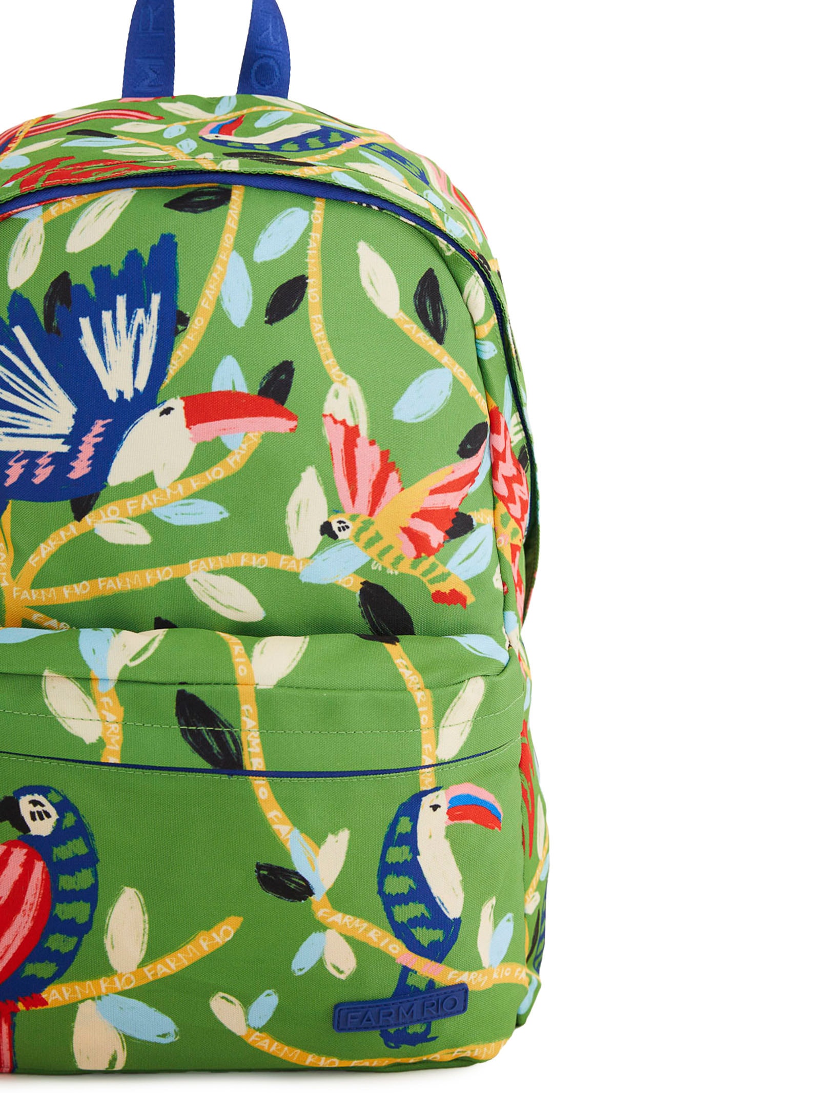 Mochila Feminina Xodó Bosque Dos Pássaros Verde Farm Etc