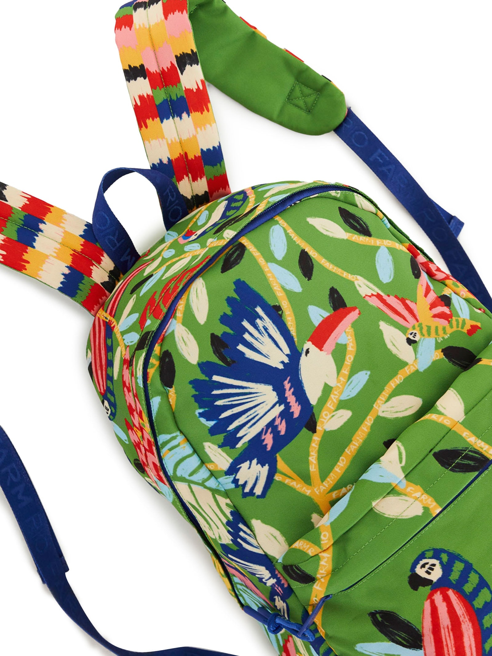 Mochila Feminina Xodó Bosque Dos Pássaros Verde Farm Etc