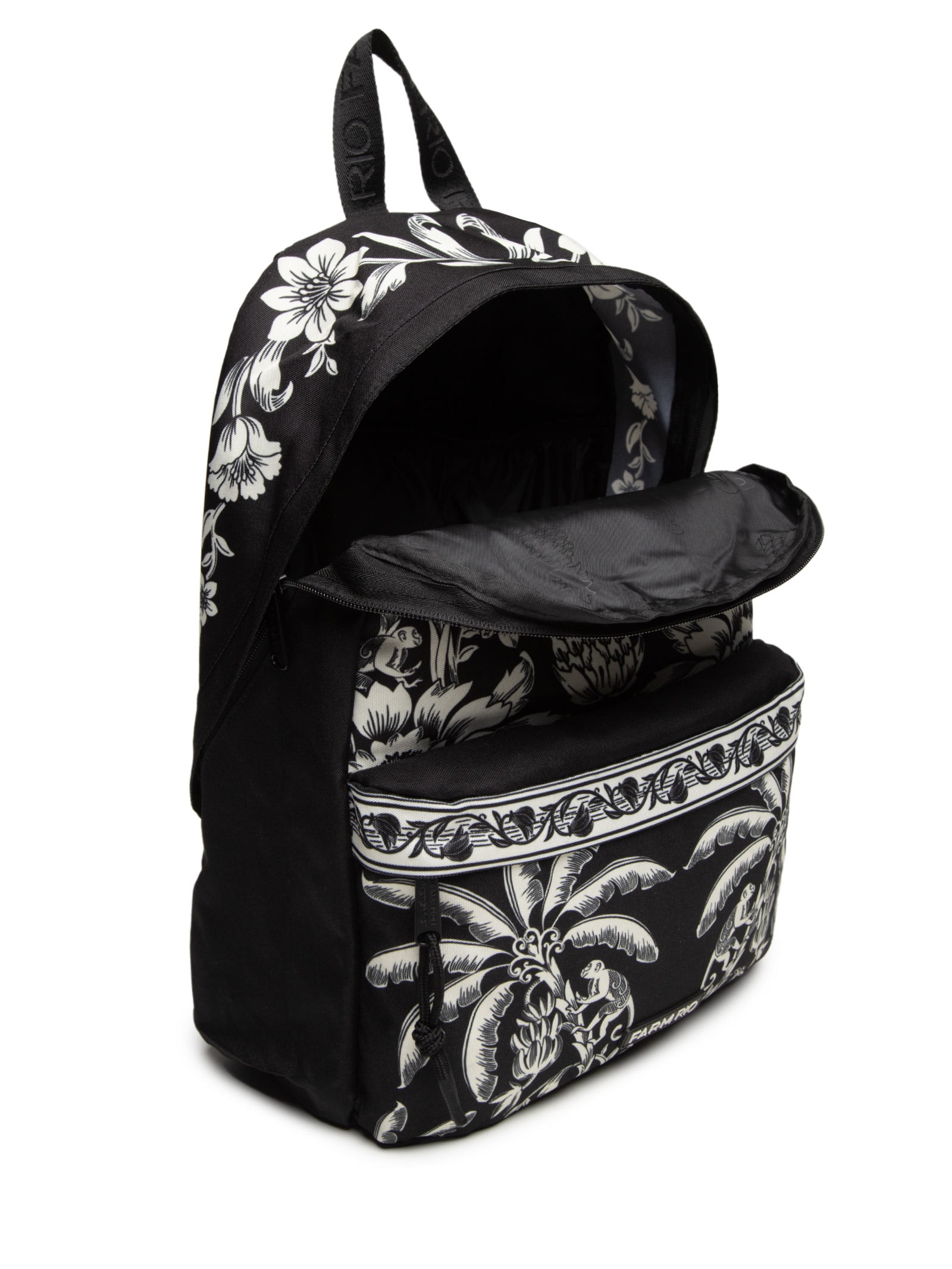Mochila Feminina Xodó Farm Guanacaste Preto Farm Etc