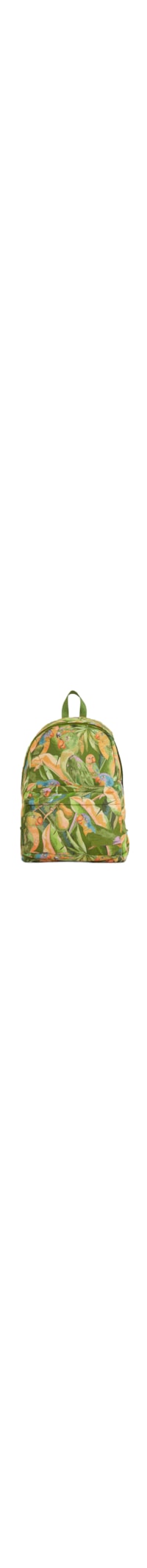 Mochila Feminina Xodó Floresta De Passarinho - Verde