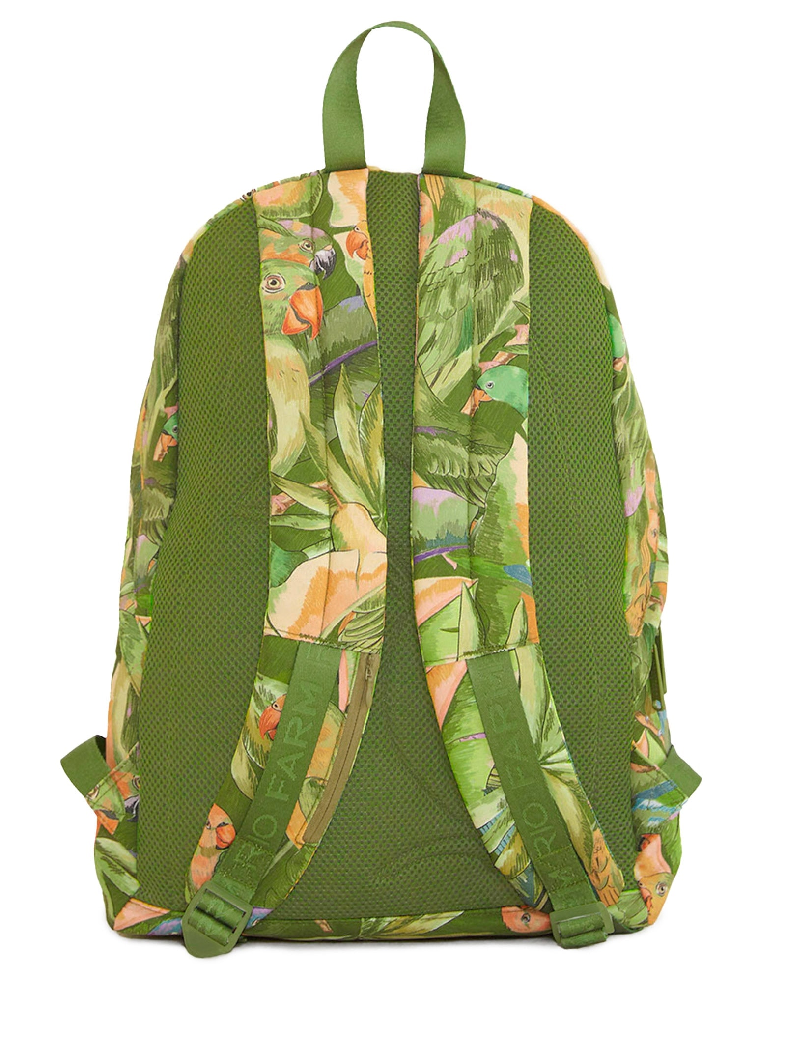 Mochila Feminina Xodó Floresta De Passarinho Verde Farm Etc