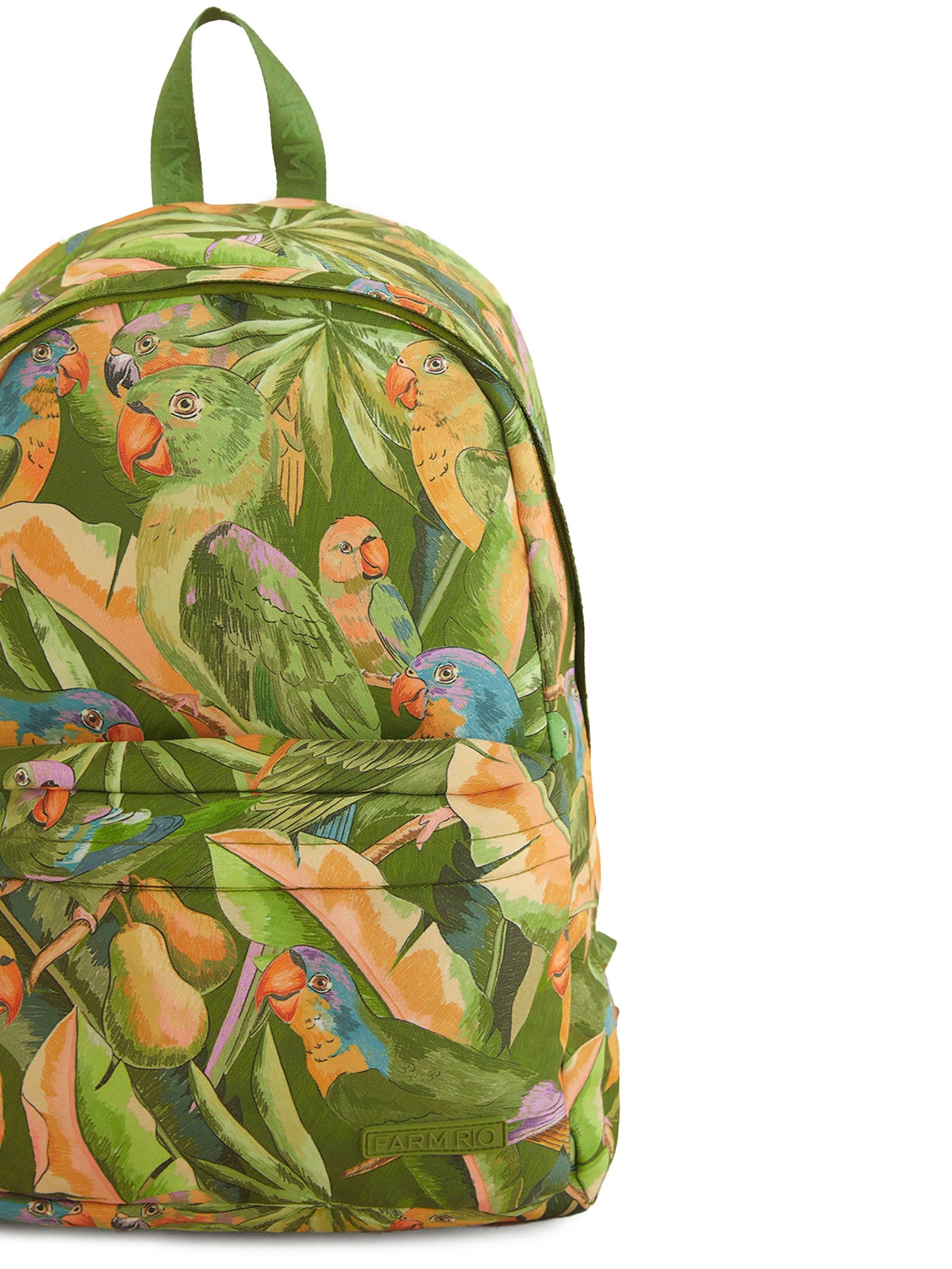 Mochila Feminina Xodó Floresta De Passarinho Verde Farm Etc