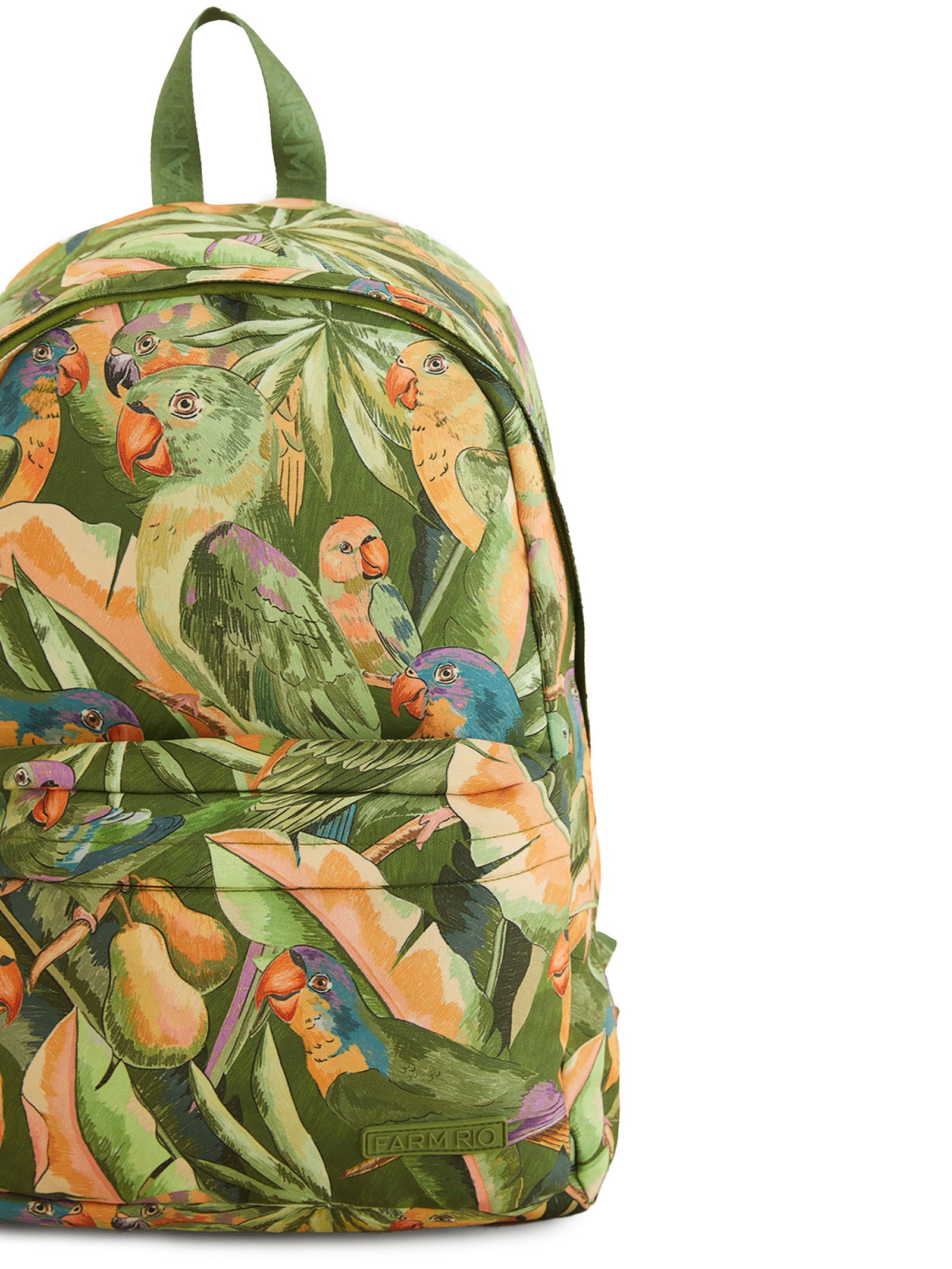 Mochila Feminina Xodó Floresta De Passarinho Verde Farm Etc