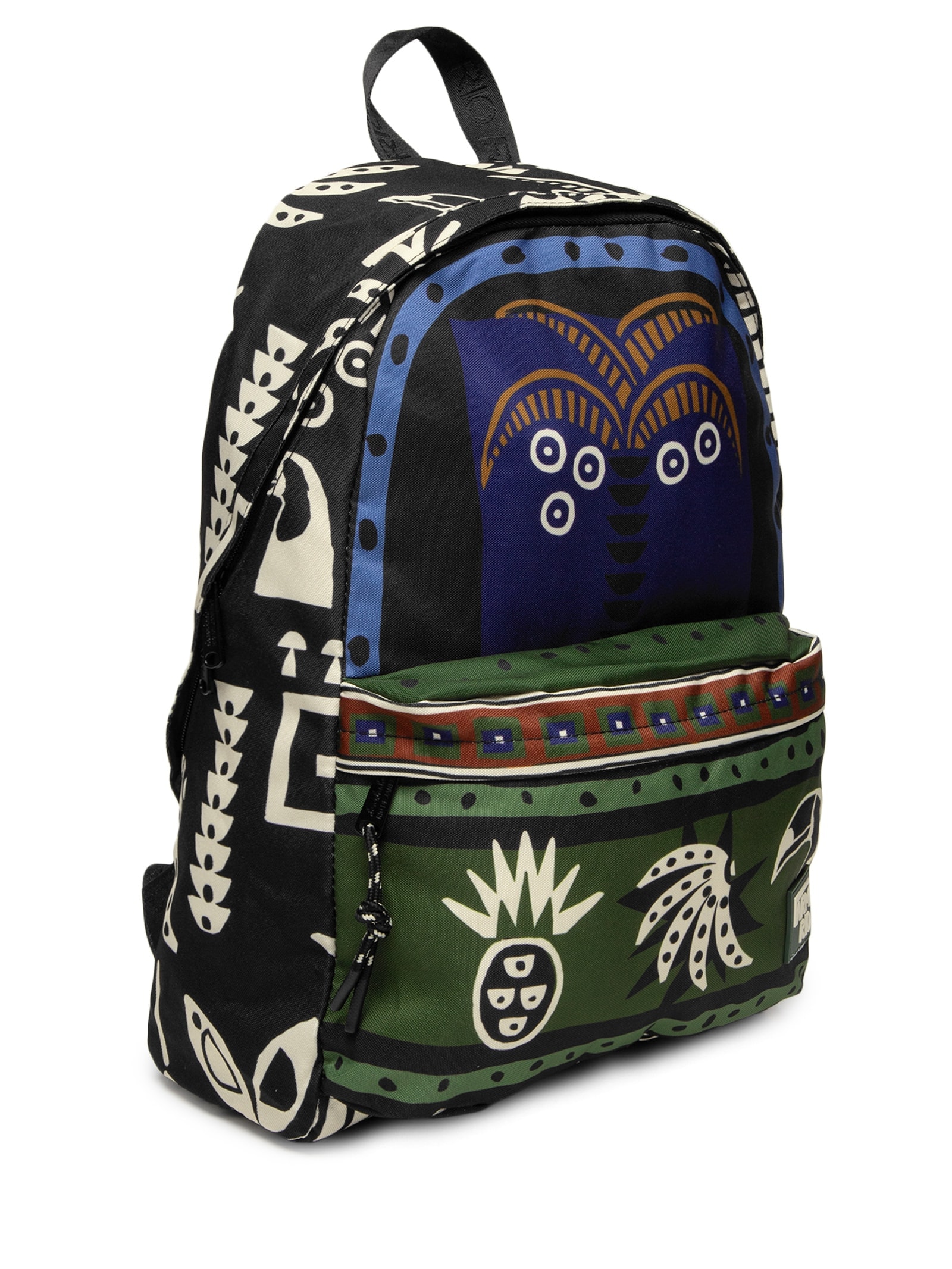 Mochila Feminina Xodó Gráfico Tropi Preto Farm Etc