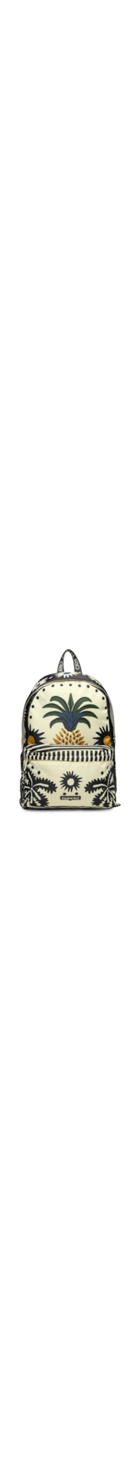 Mochila Feminina Xodó Jardim Tropical - Branco