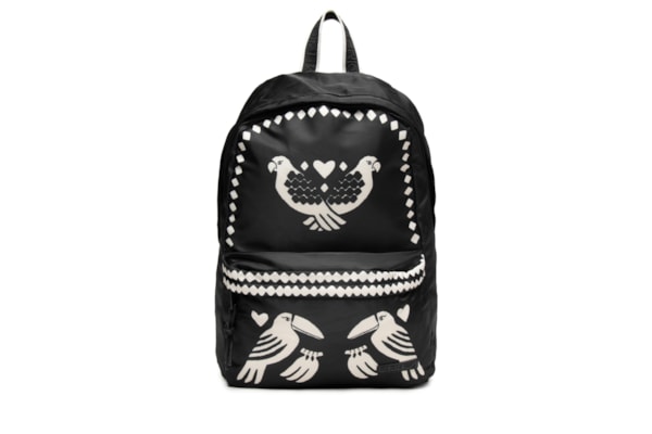 Mochila Feminina Xodó Lenço Dia E Noite - Preto