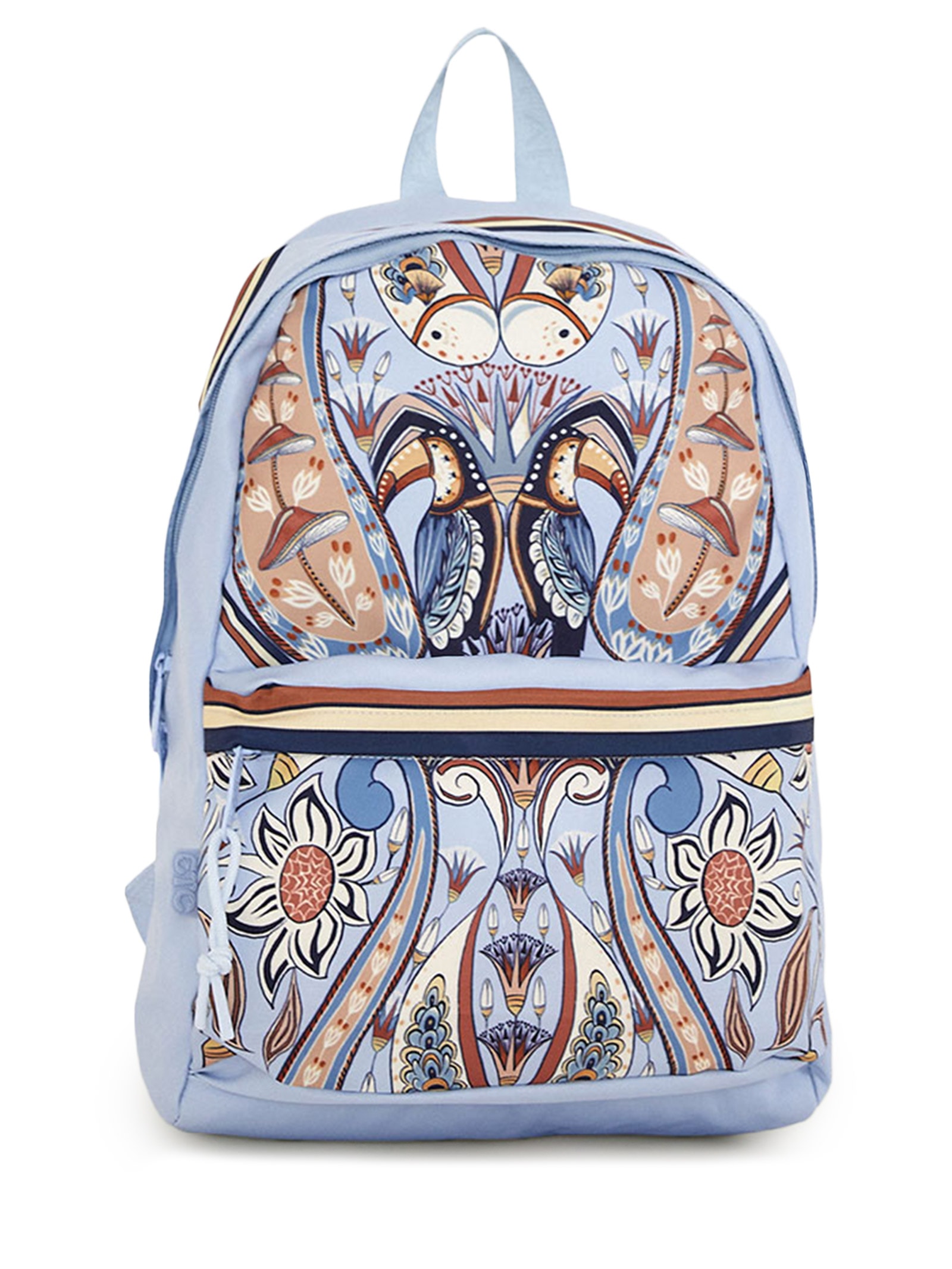 Mochila Feminina Xodó Lenço Riviera – Azul Farm Etc