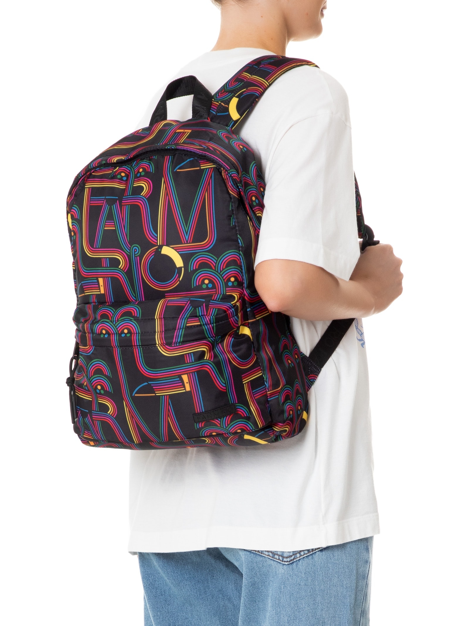 Mochila Feminina Xodó Logotuca Preto Farm Etc