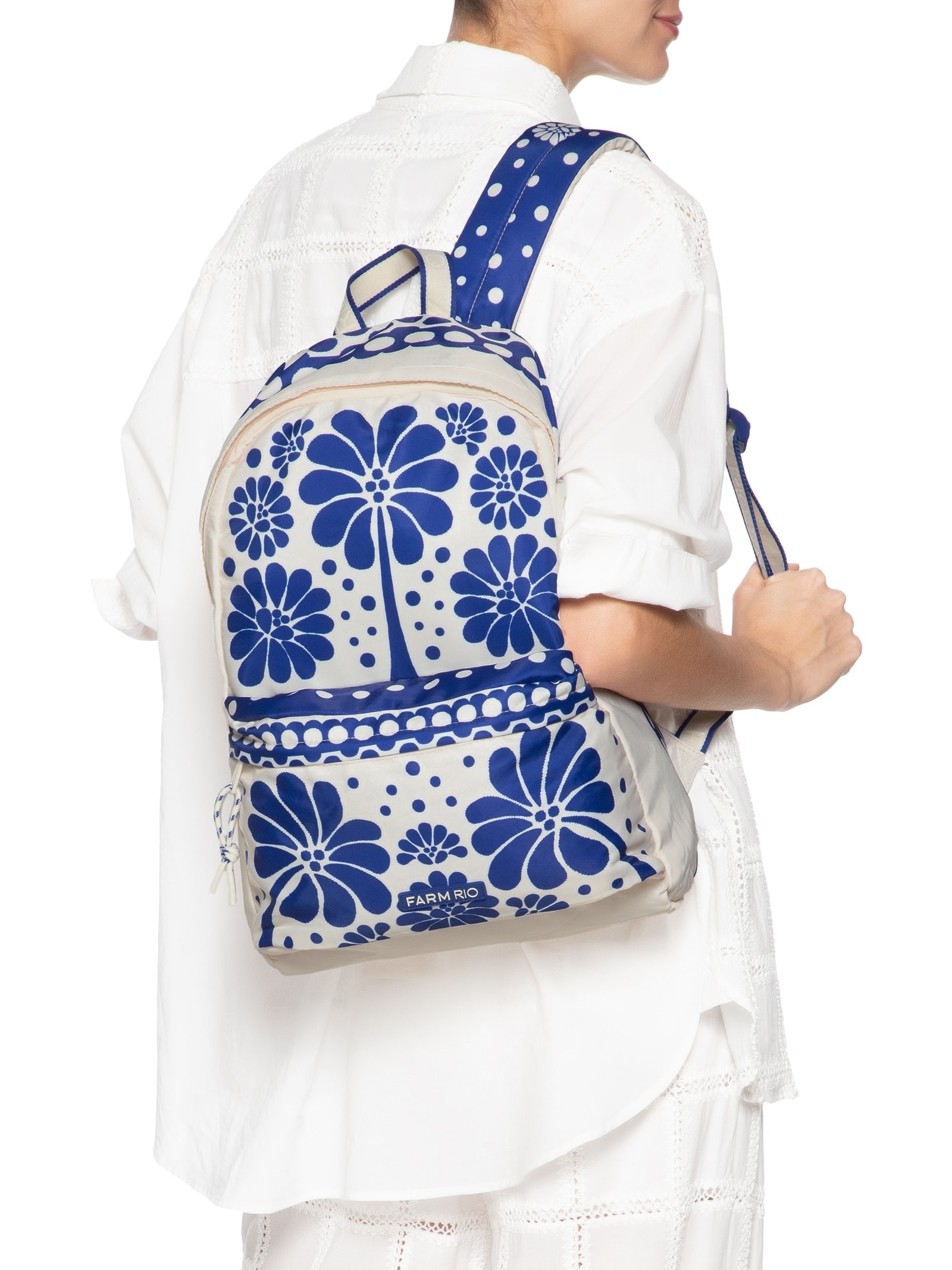 Mochila Feminina Xodó Palermo Azul Farm Etc