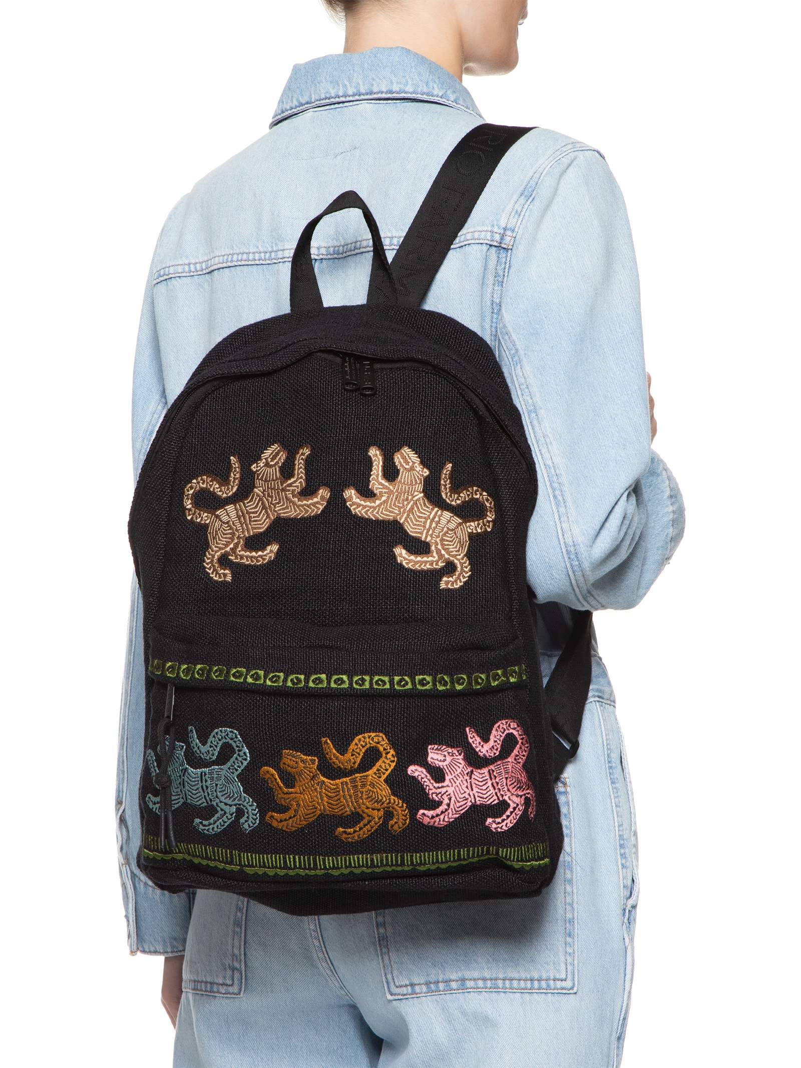 Mochila Feminina Xodó Pasadena Artesanal - Farm - Preto