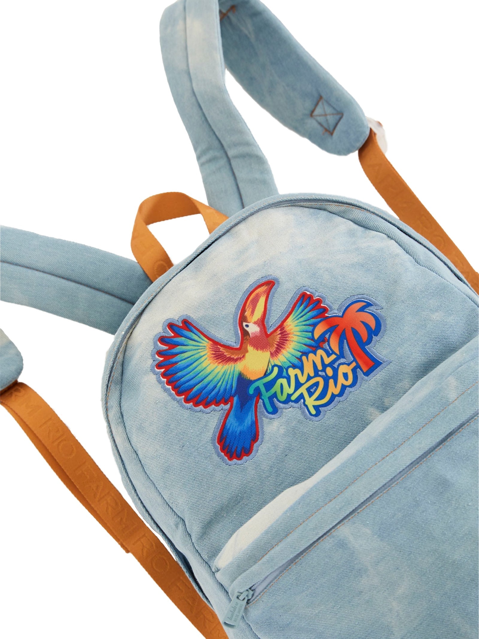 Mochila Feminina Xodó Patch Rio Azul Farm Etc