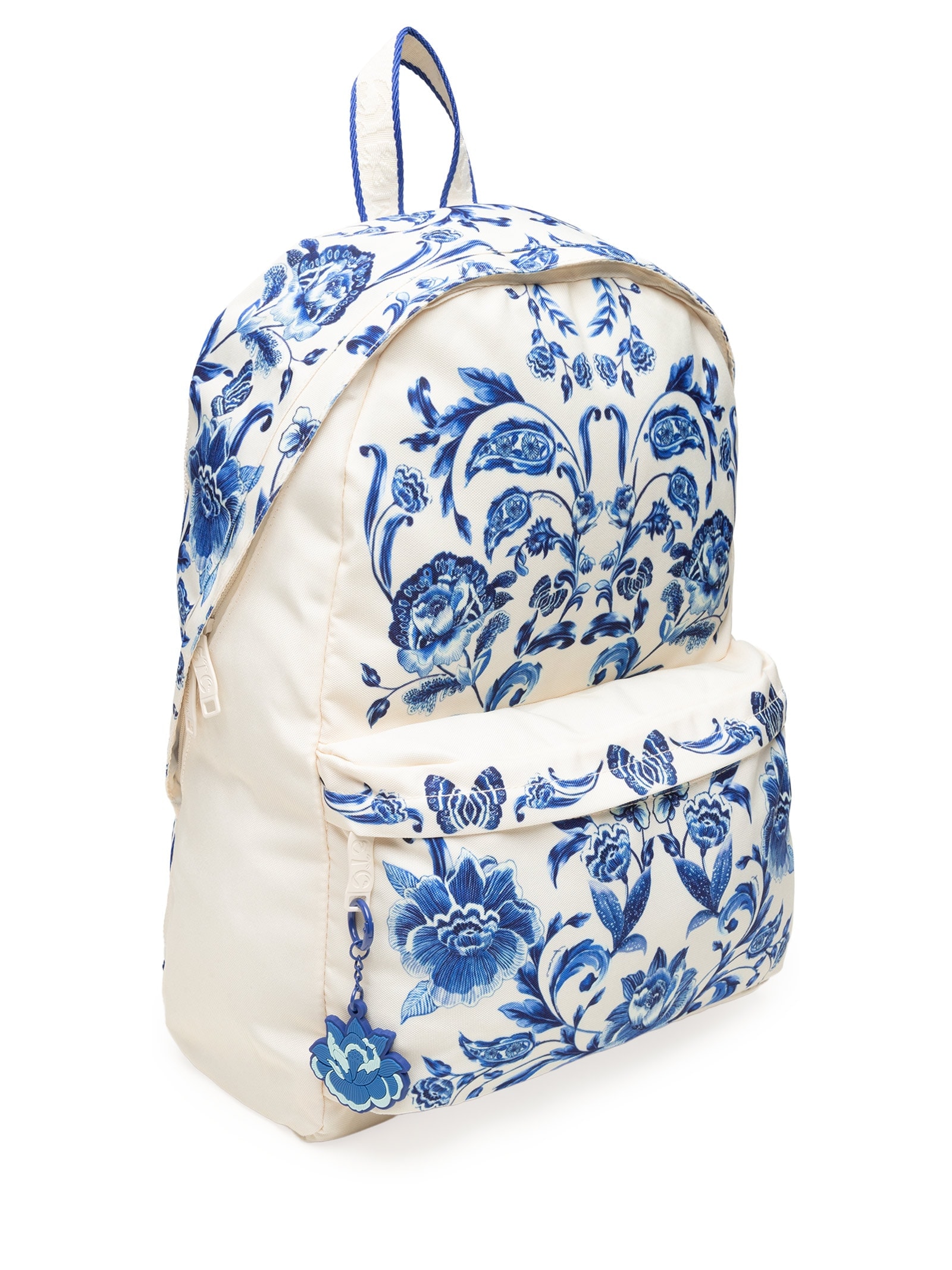 Mochila Feminina Xodó Porcelanão Branco Farm Etc