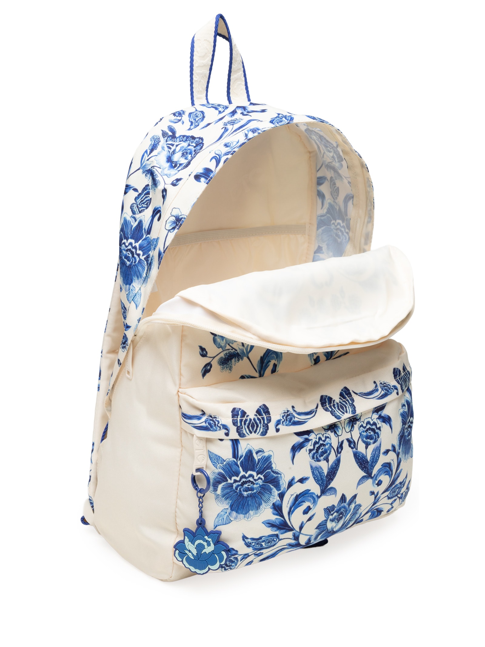 Mochila Feminina Xodó Porcelanão Branco Farm Etc