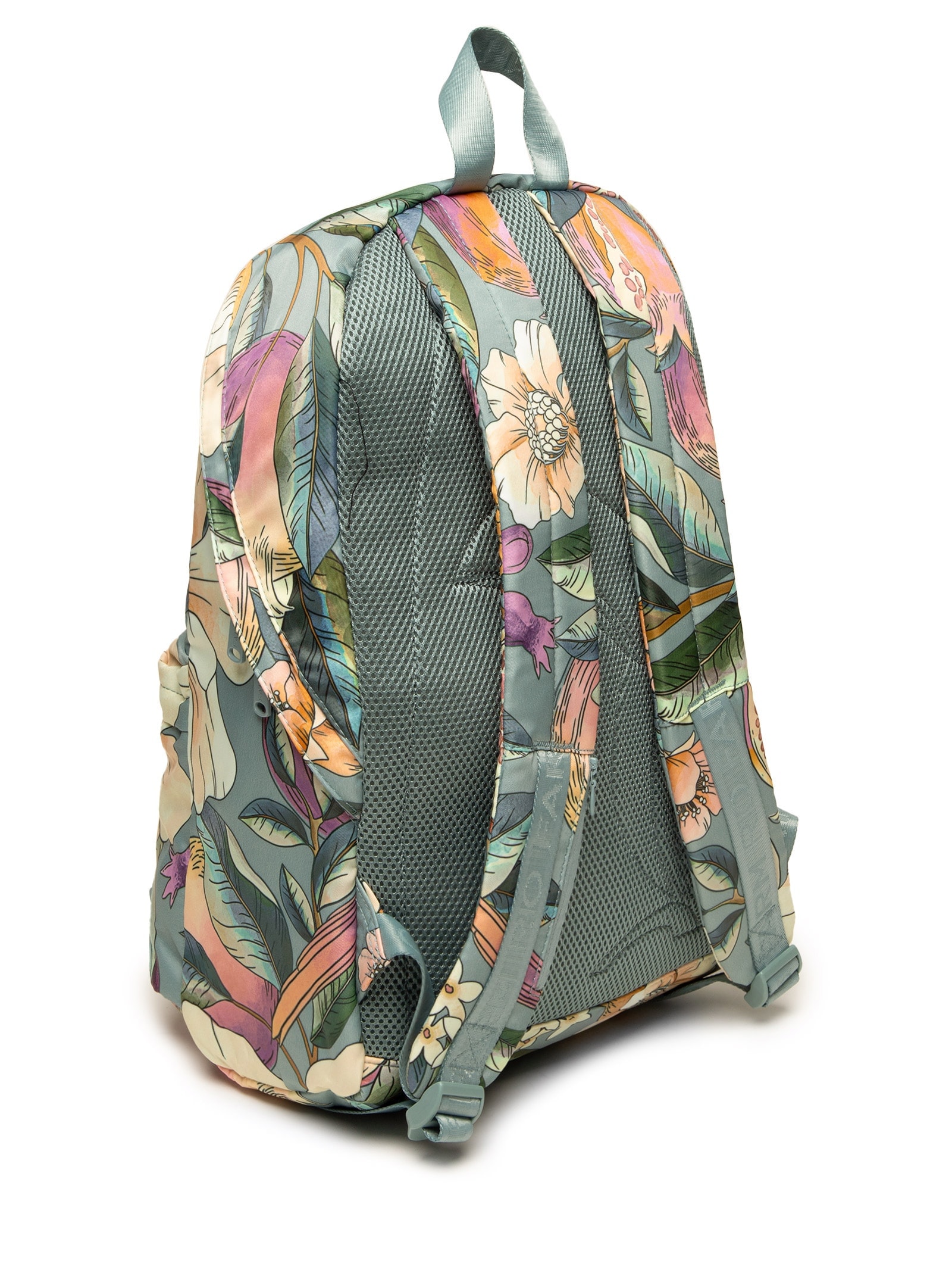 Mochila Feminina Xodó Romance Em Flor Azul Farm Etc