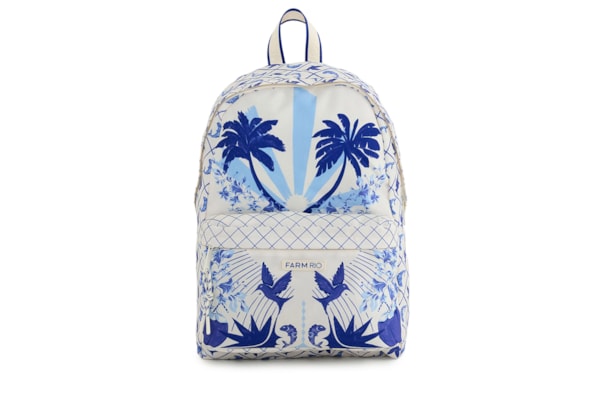 Mochila Feminina Xodo Semana De Arte Ri - Azul