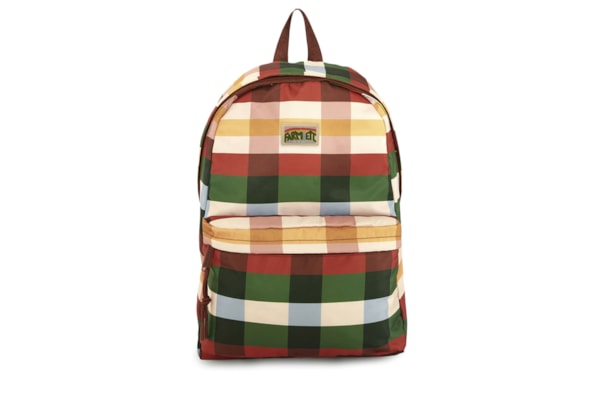 Mochila Feminina Xodo Xadrez Multi - Marrom
