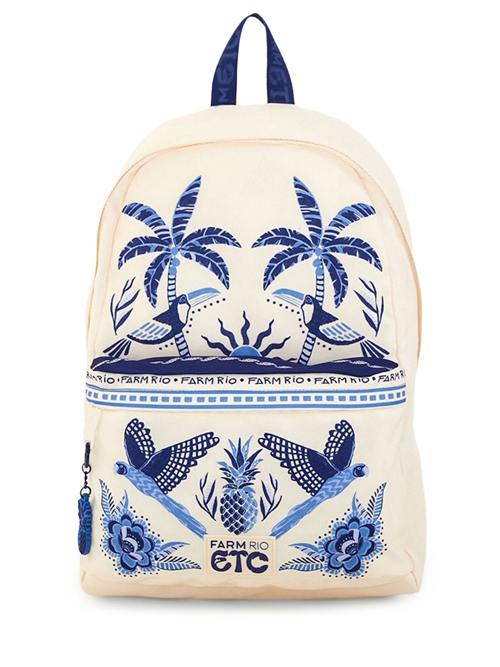 Mochila Feminino Xodó Tropical Etc – Branco Farm Etc