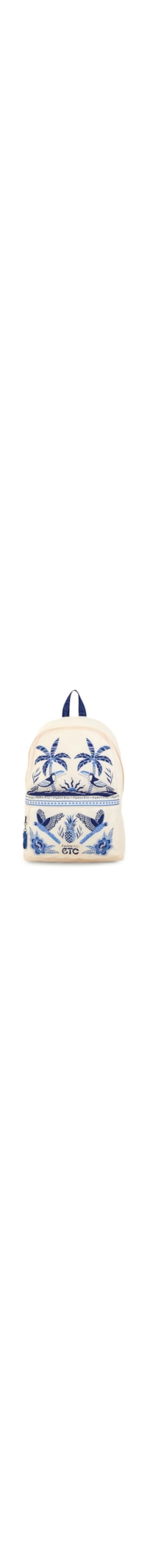 Mochila Feminino Xodó Tropical Etc – Branco