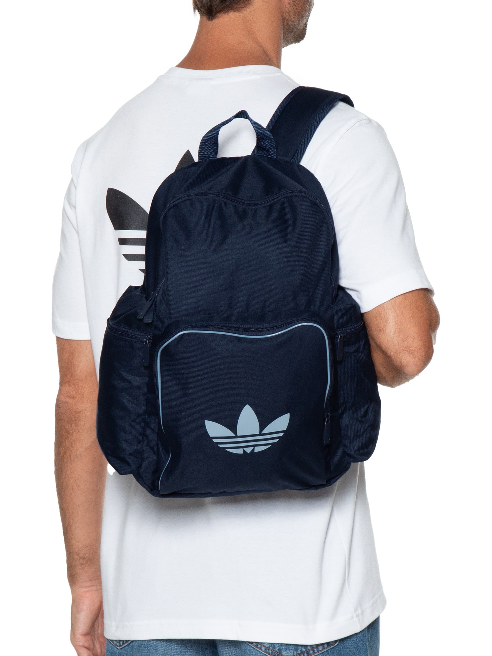 Mochila Masculina Adicolor Backpk Azul Adidas Originals