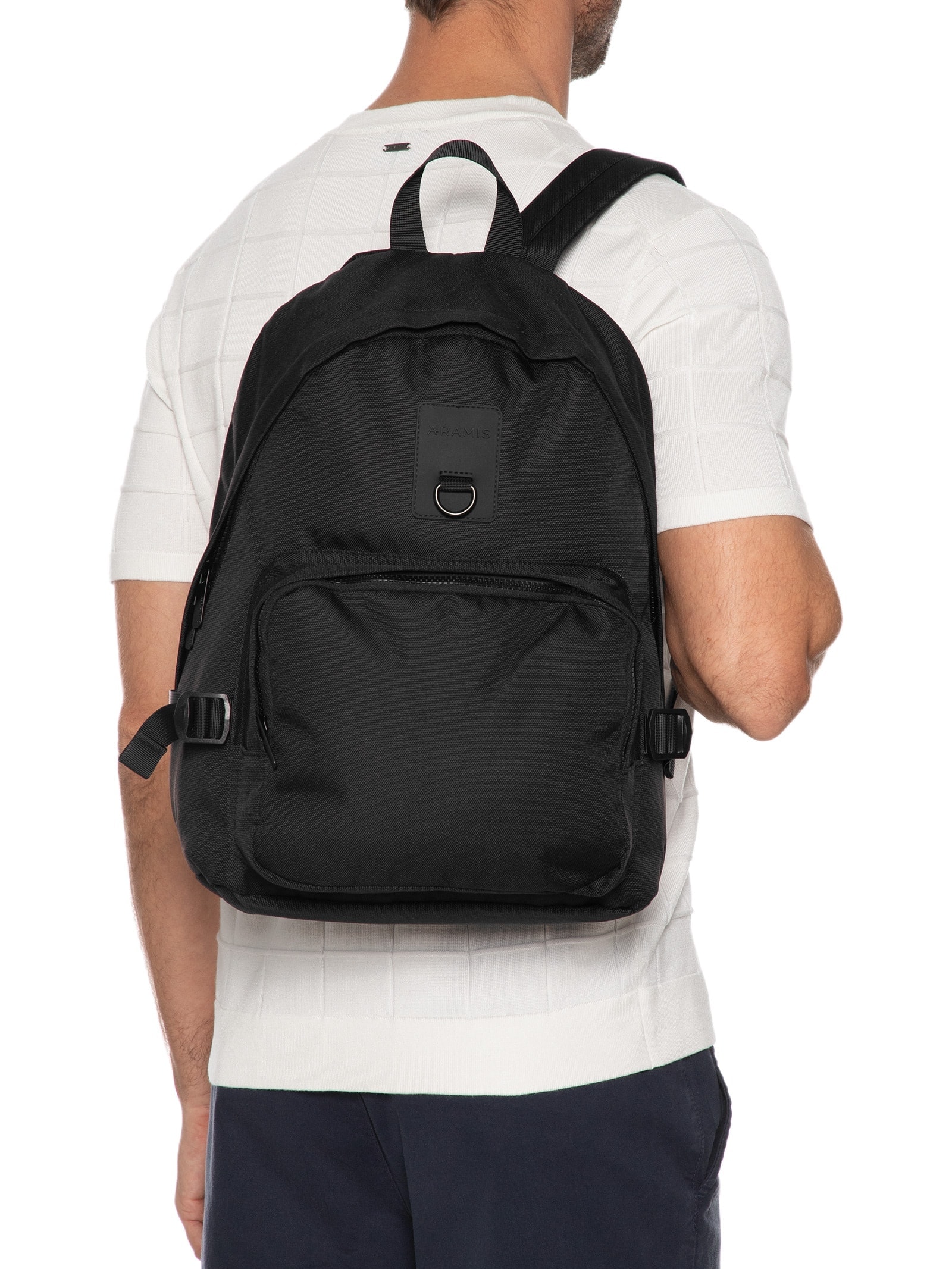 Mochila Masculina Canva Preto  Aramis