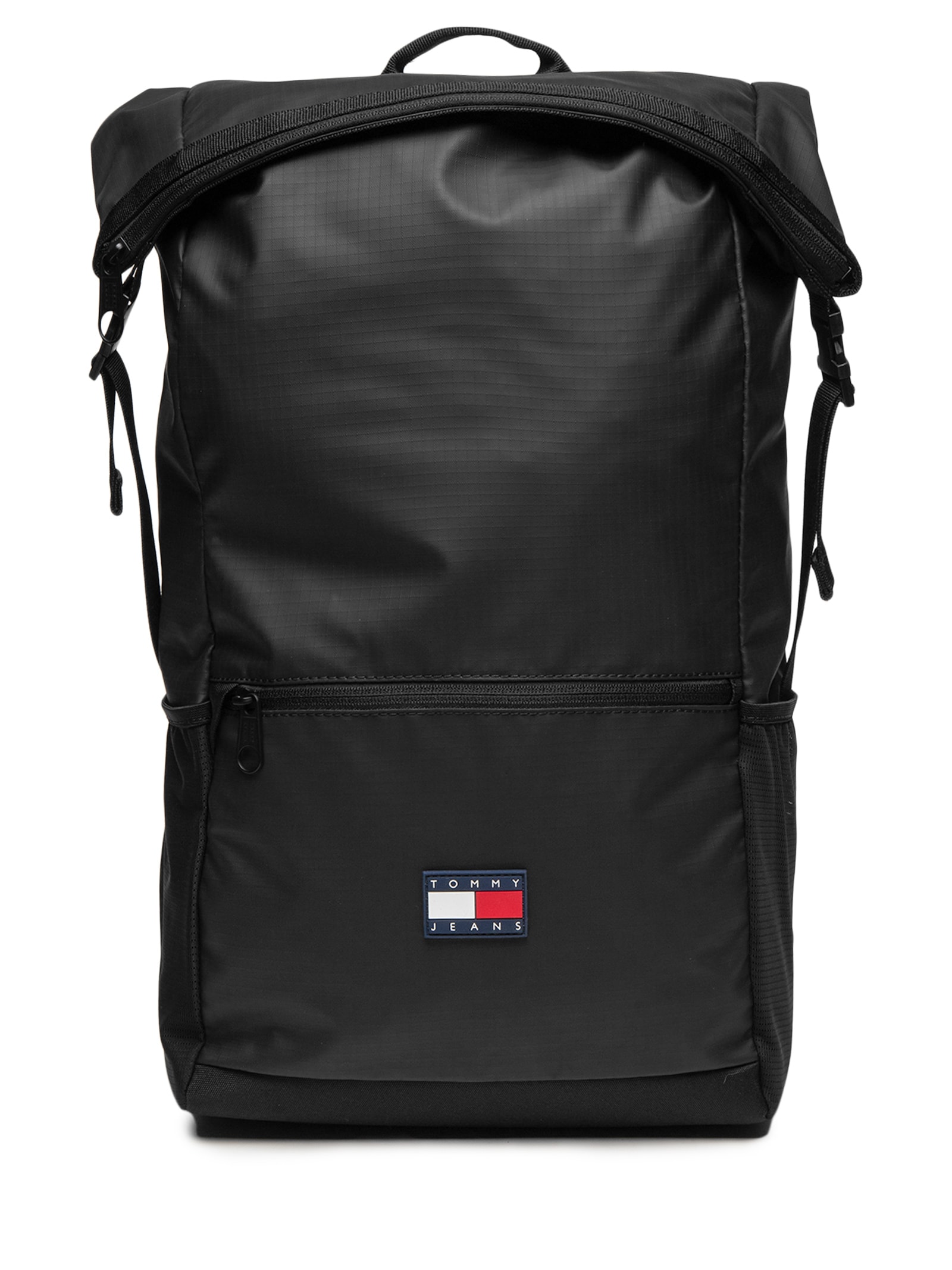 Mochila Masculina Daily Tech Roll Top Preto Tommy Jeans