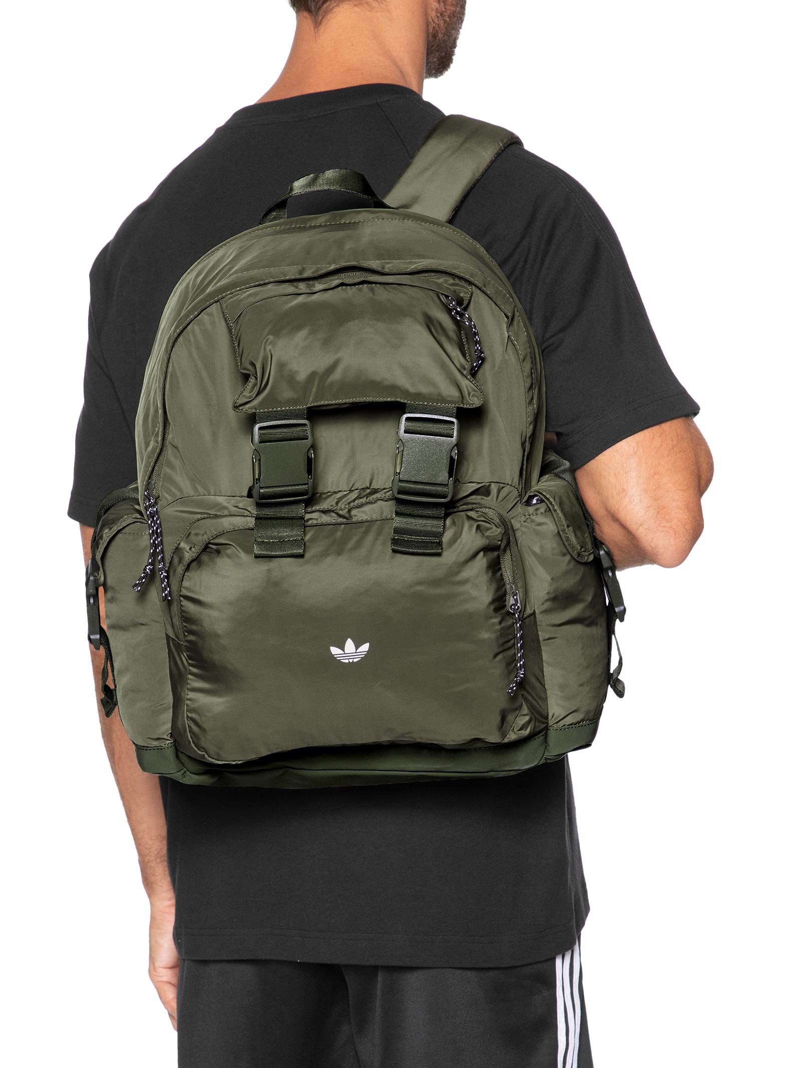 Mochila Masculina Fivela Main Originals Verde Adidas Originals