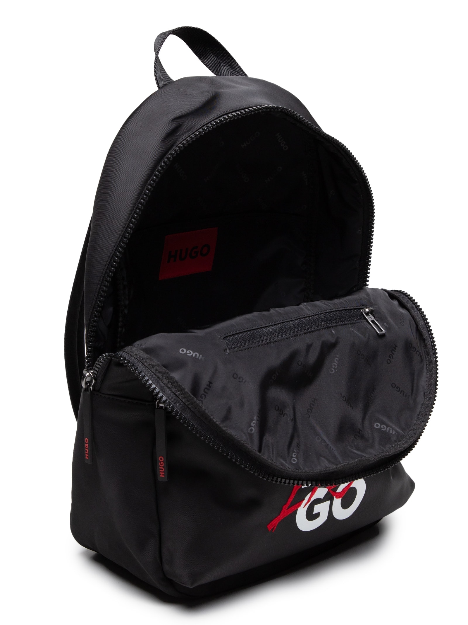 Mochila Masculina Handwrittem Preto Hugo