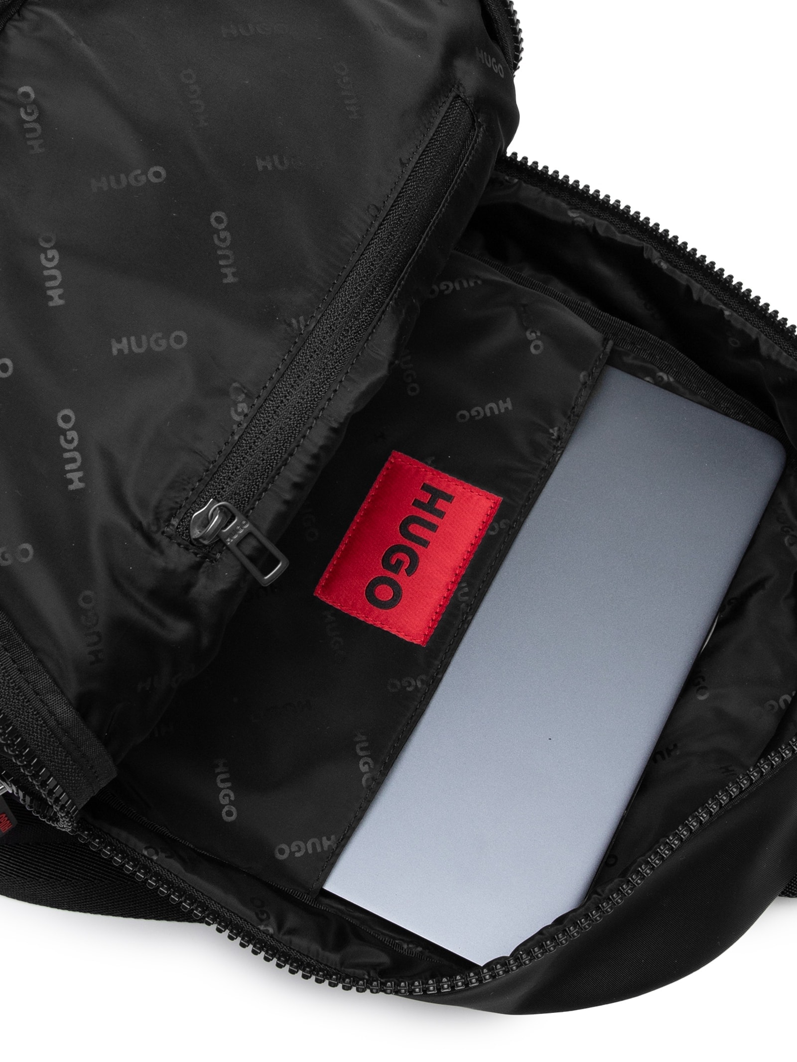 Mochila Masculina Handwrittem Preto Hugo