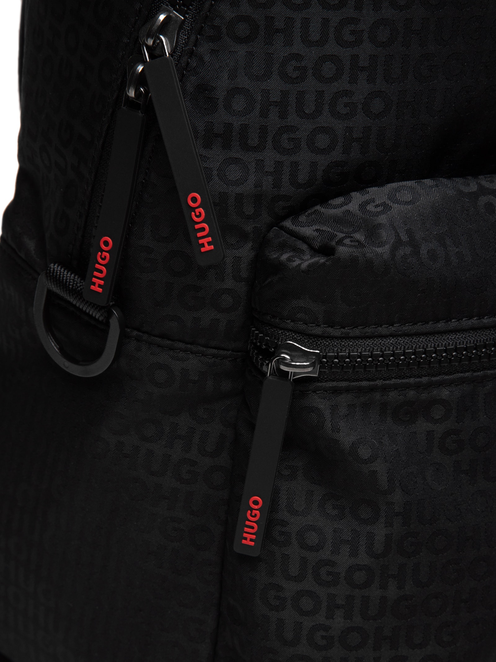 Mochila Masculina Média Ethon Jq Bckpak Preto Hugo