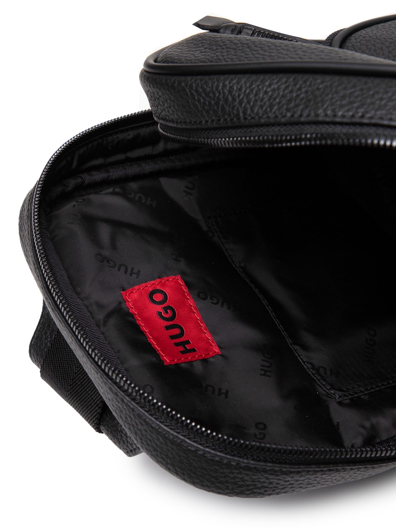 Mochila Masculina Nesh R_Monostrap Preto  Hugo