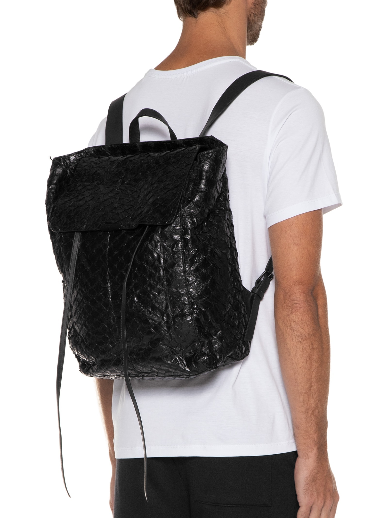 Mochila Masculina Pirarucu Preto Osklen