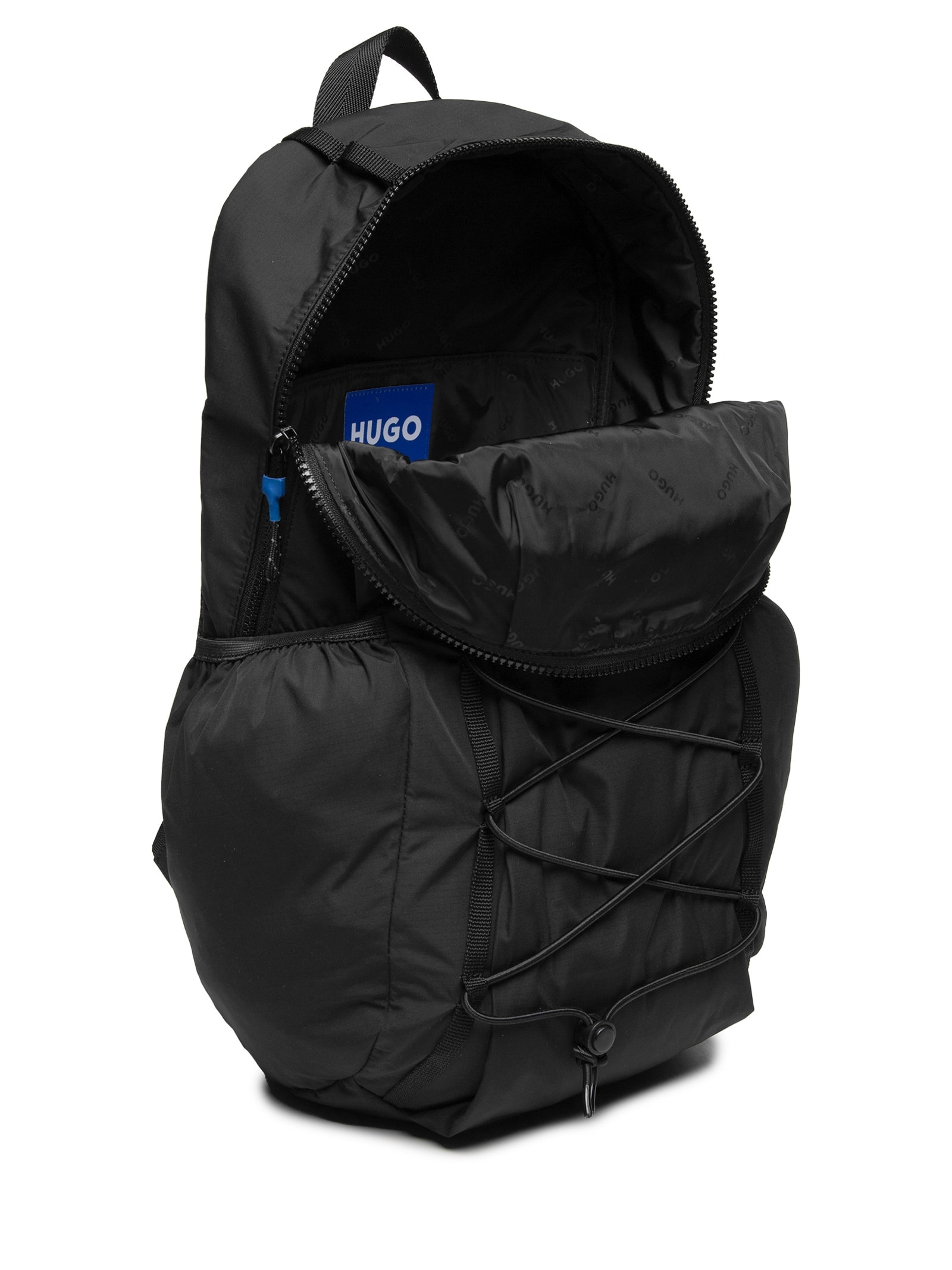 Mochila Masculina Rubber Logo Vytal Preto Hugo