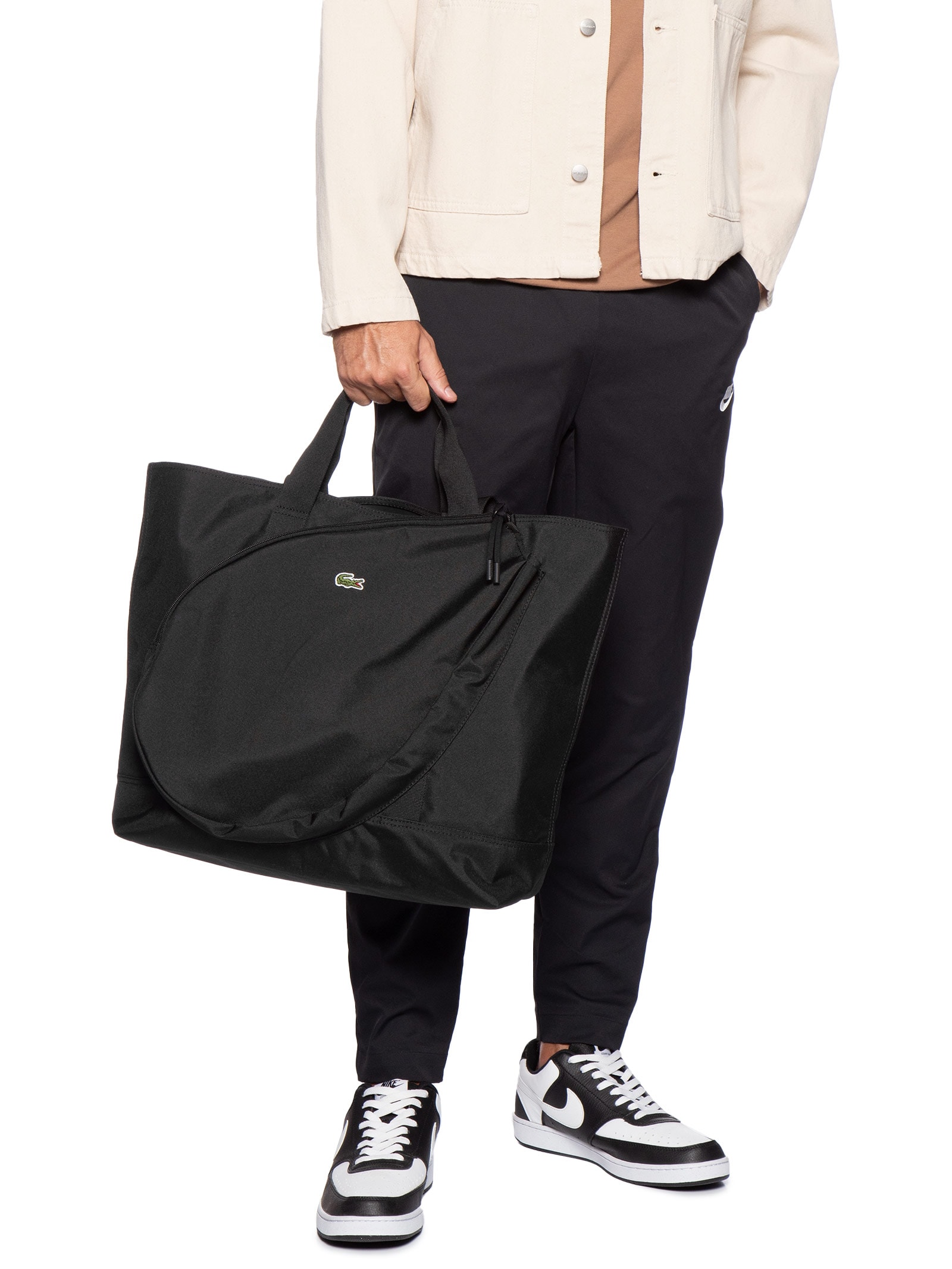 Mochila Masculina Sportswear Preto Lacoste