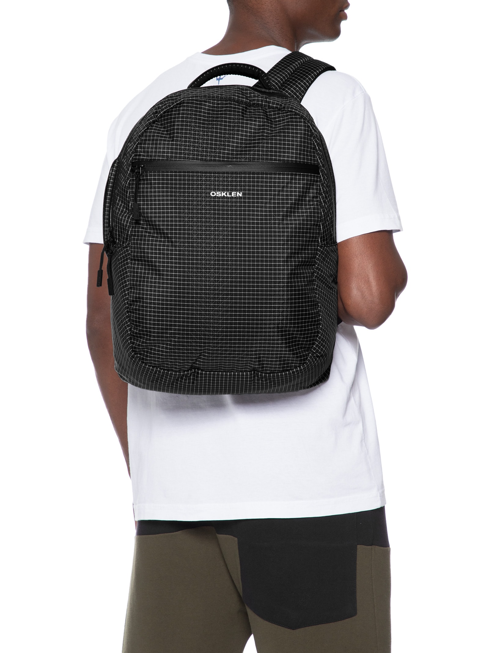 Mochila Masculina Super Light Ripstop Preto Osklen