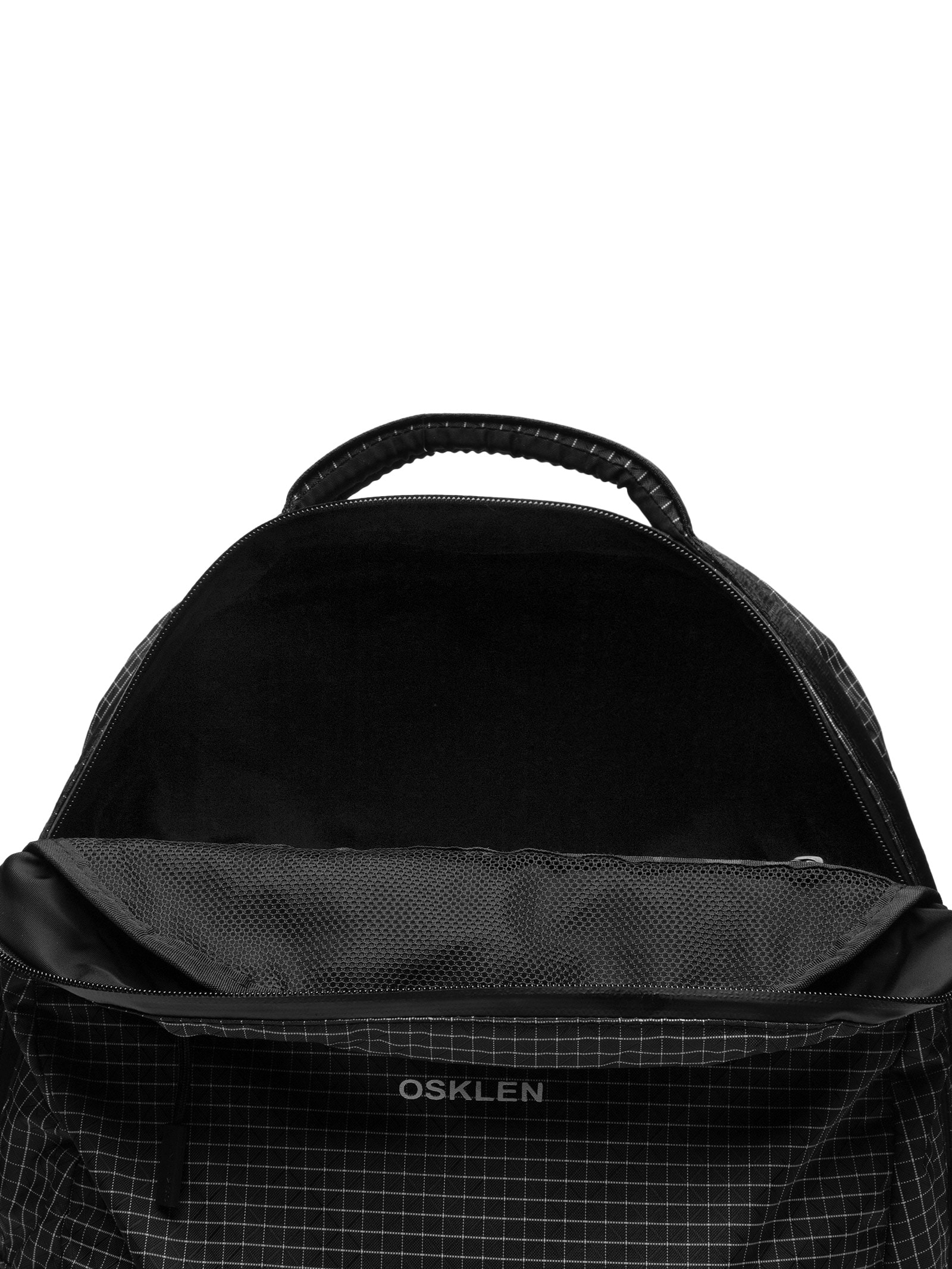 Mochila Masculina Super Light Ripstop Preto Osklen