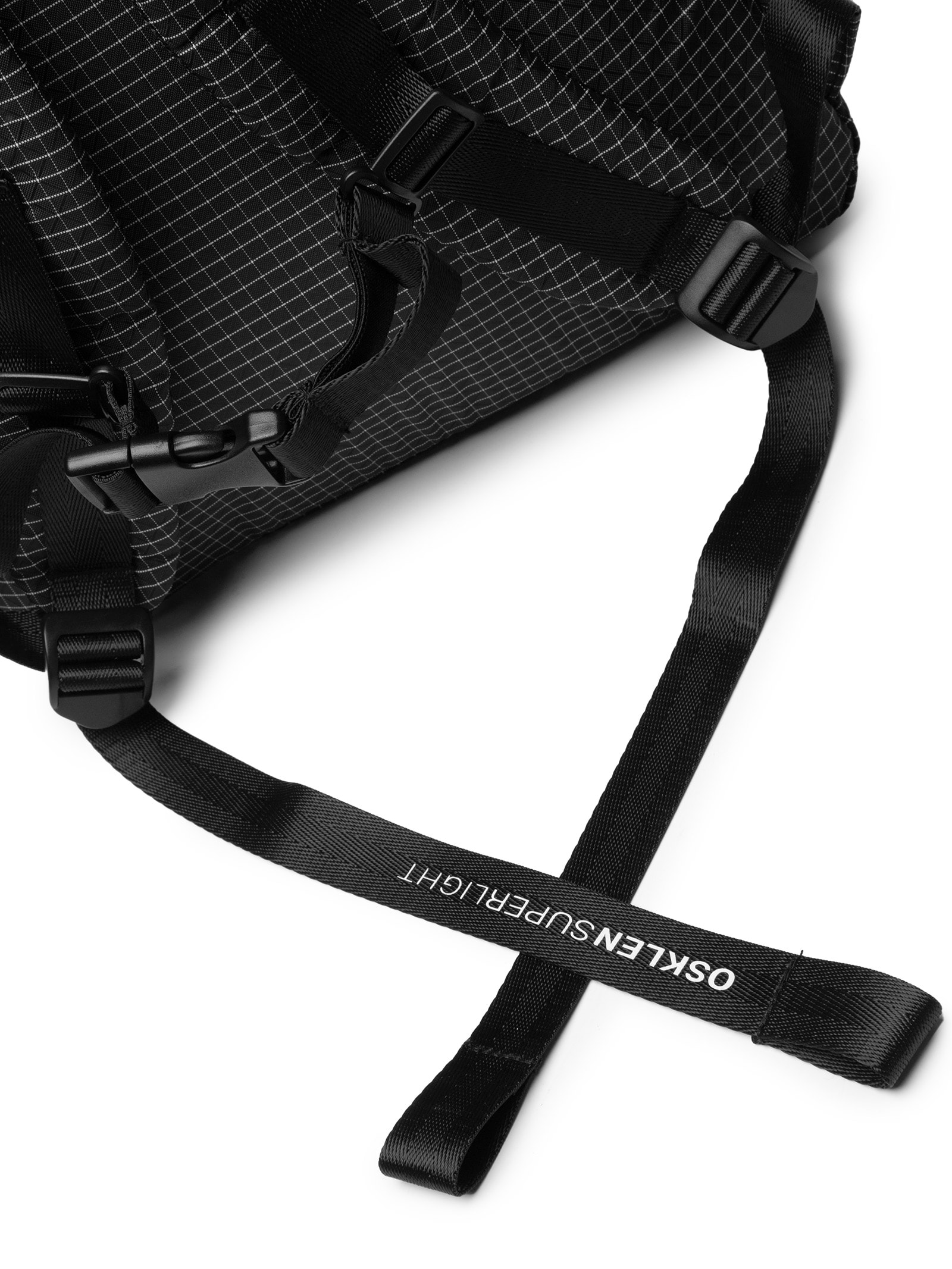 Mochila Masculina Super Light Ripstop Preto Osklen
