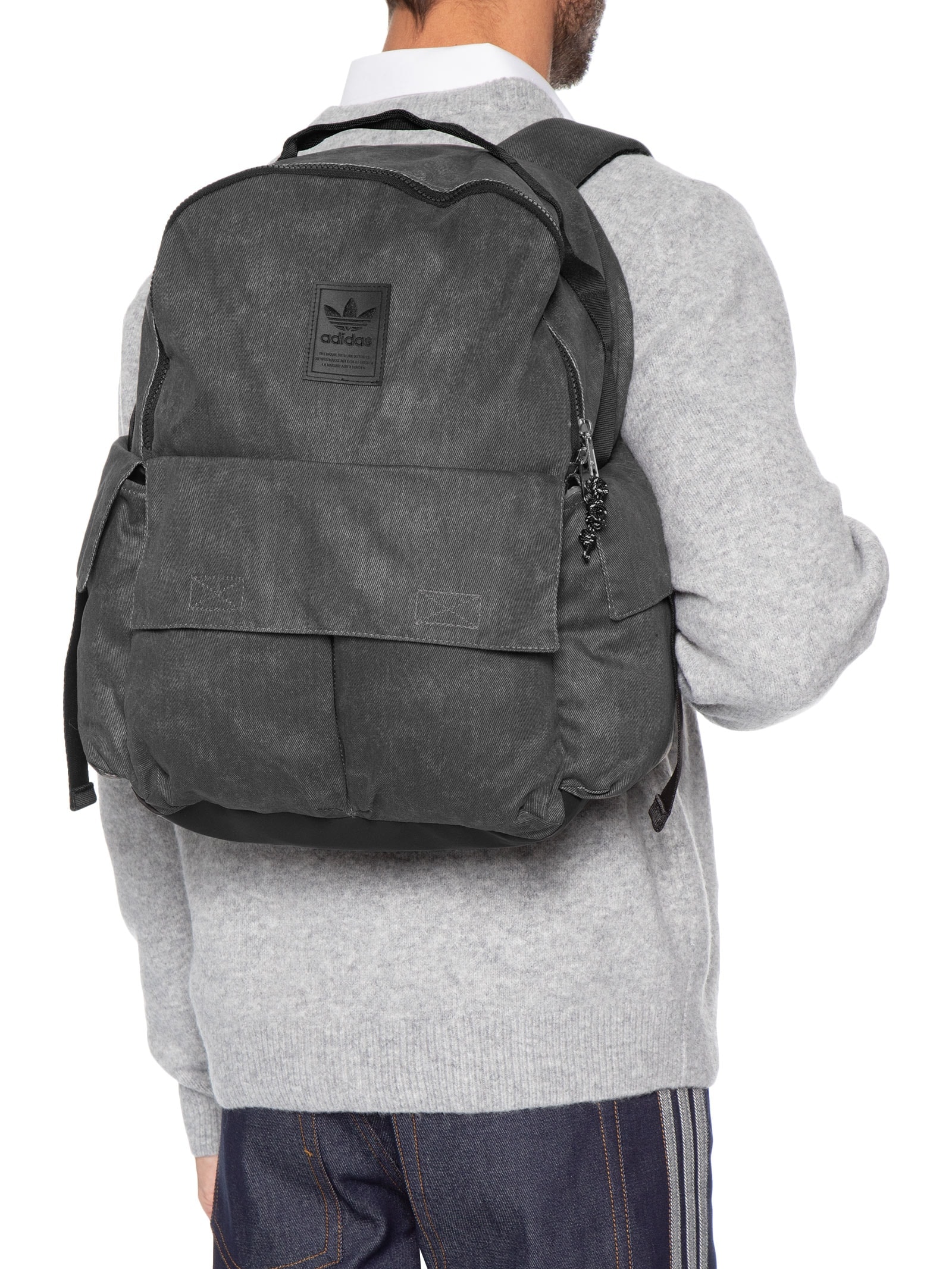 Mochila Masculina Washed Preto Adidas Originals