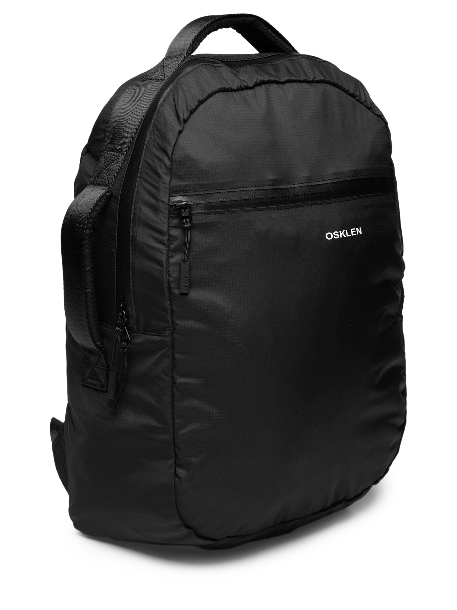 Mochila Média Masculina Nylon Super Light Preto Osklen