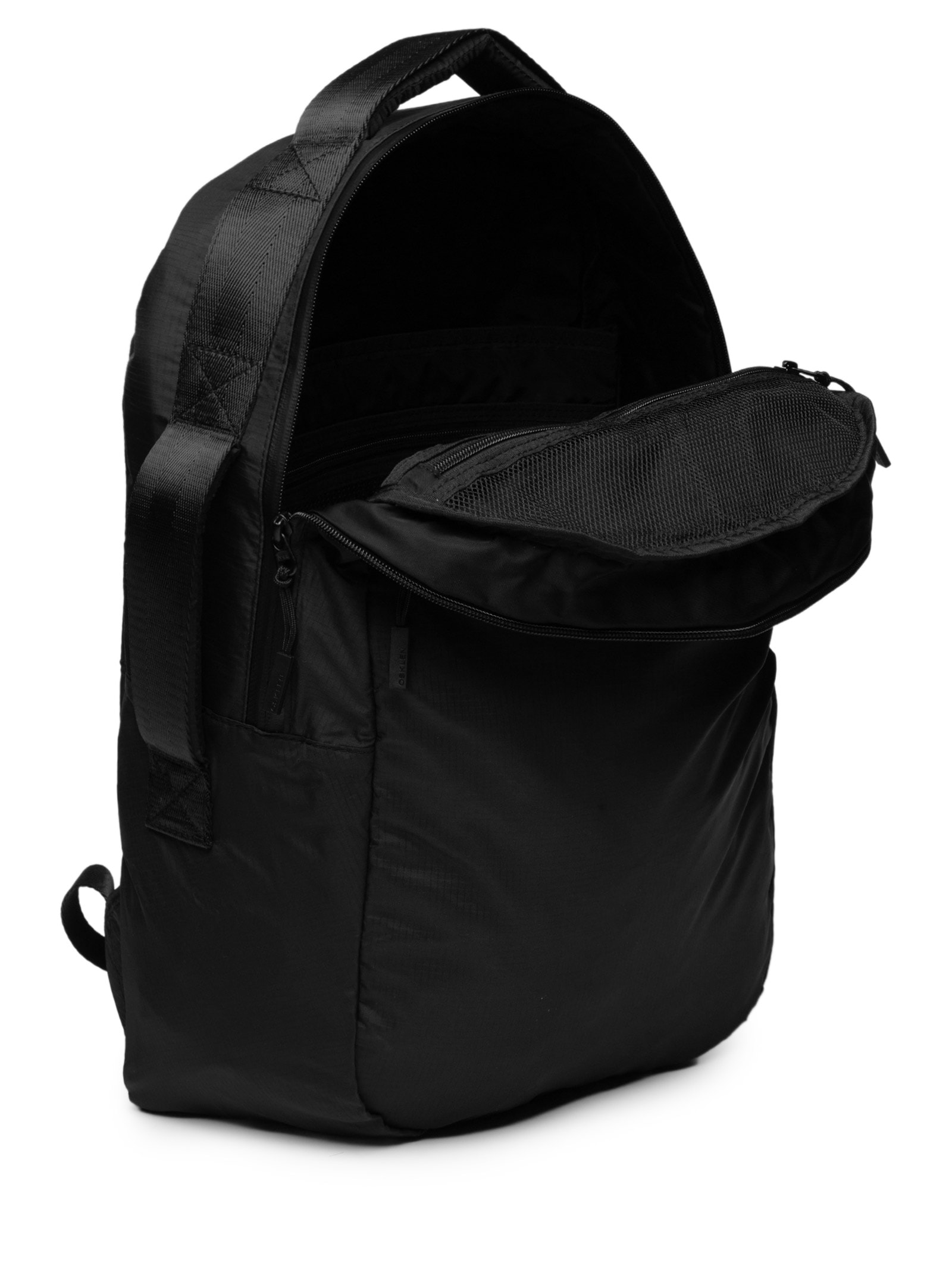 Mochila Média Masculina Nylon Super Light Preto Osklen