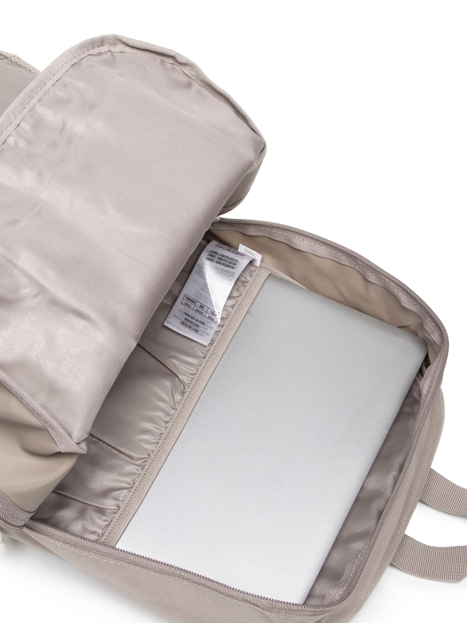 Mochila Unisex Basic Outline  Bege Fila