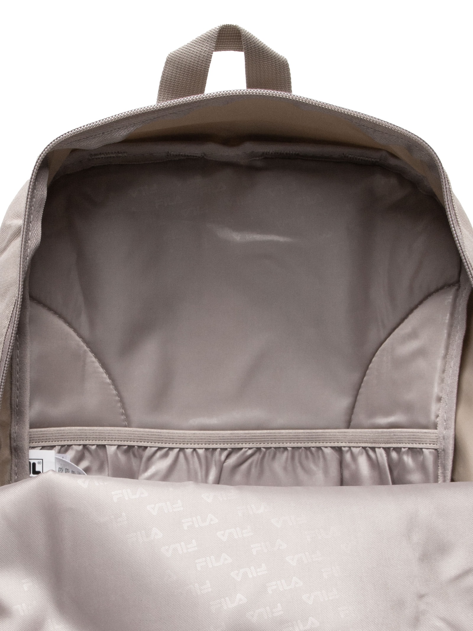 Mochila Unisex Basic Outline  Bege Fila