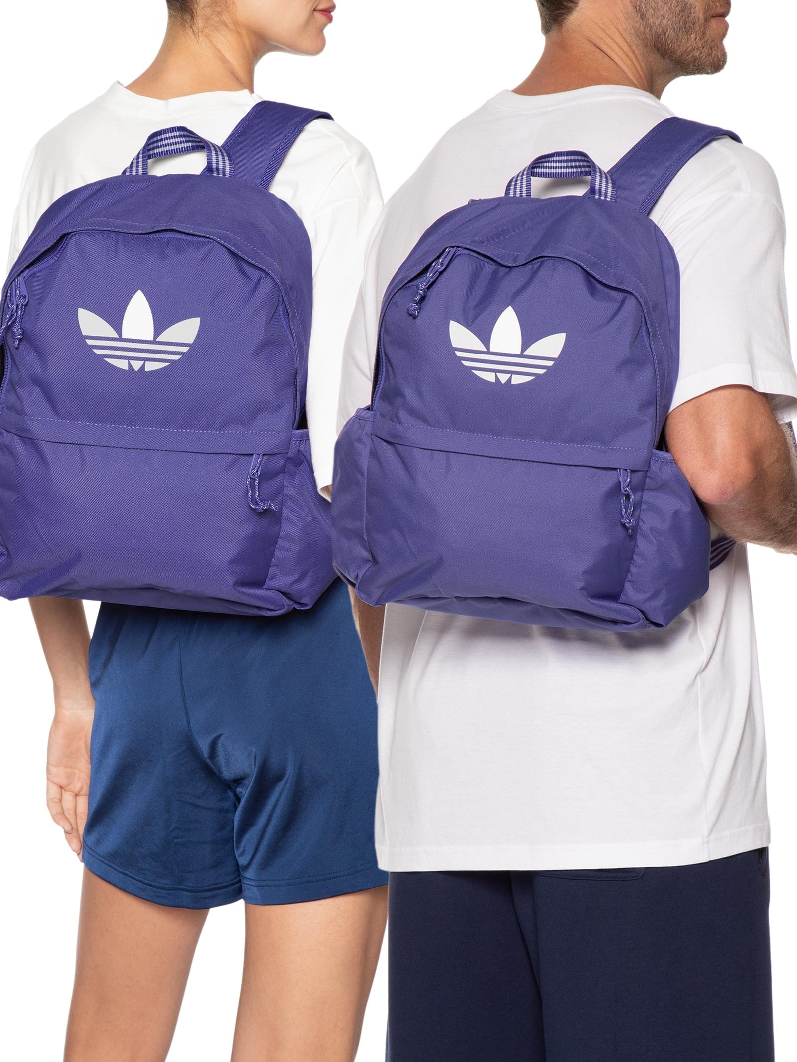Mochila Unissex Adicolor Com Estojo Roxo Adidas Originals