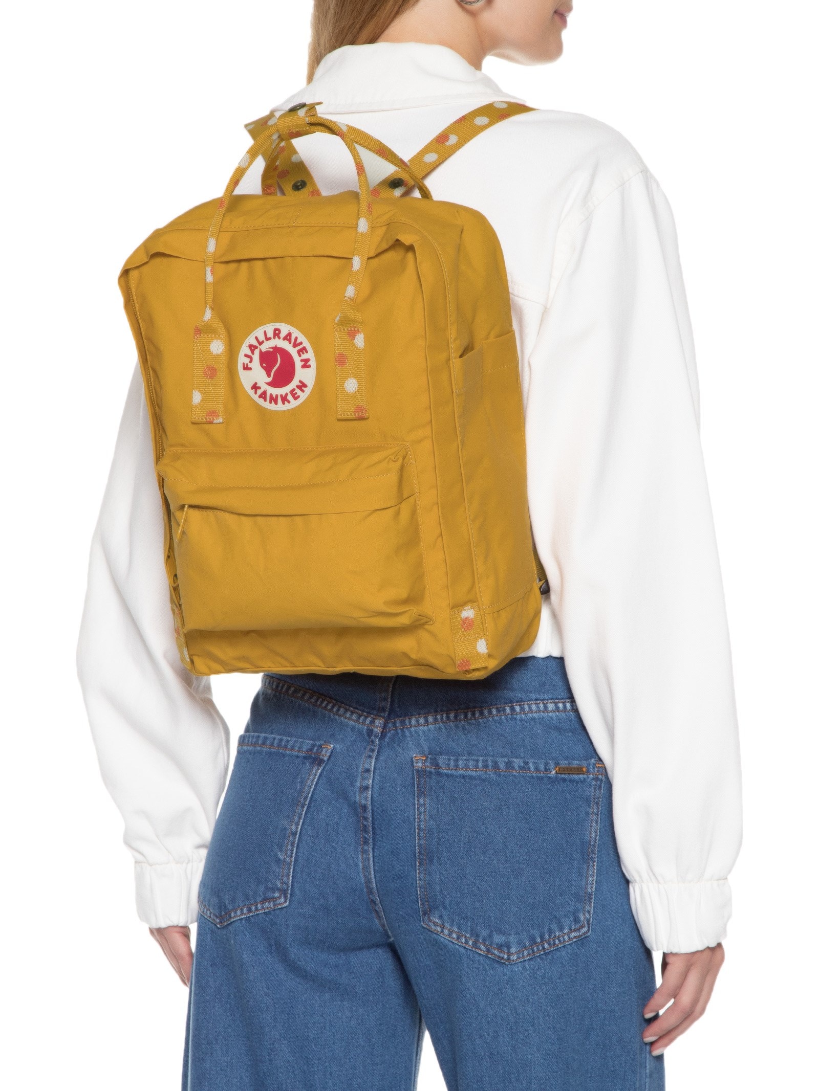 Mochila Unissex Adulto Kank Frost Confetti Pattern Uni - Amarelo