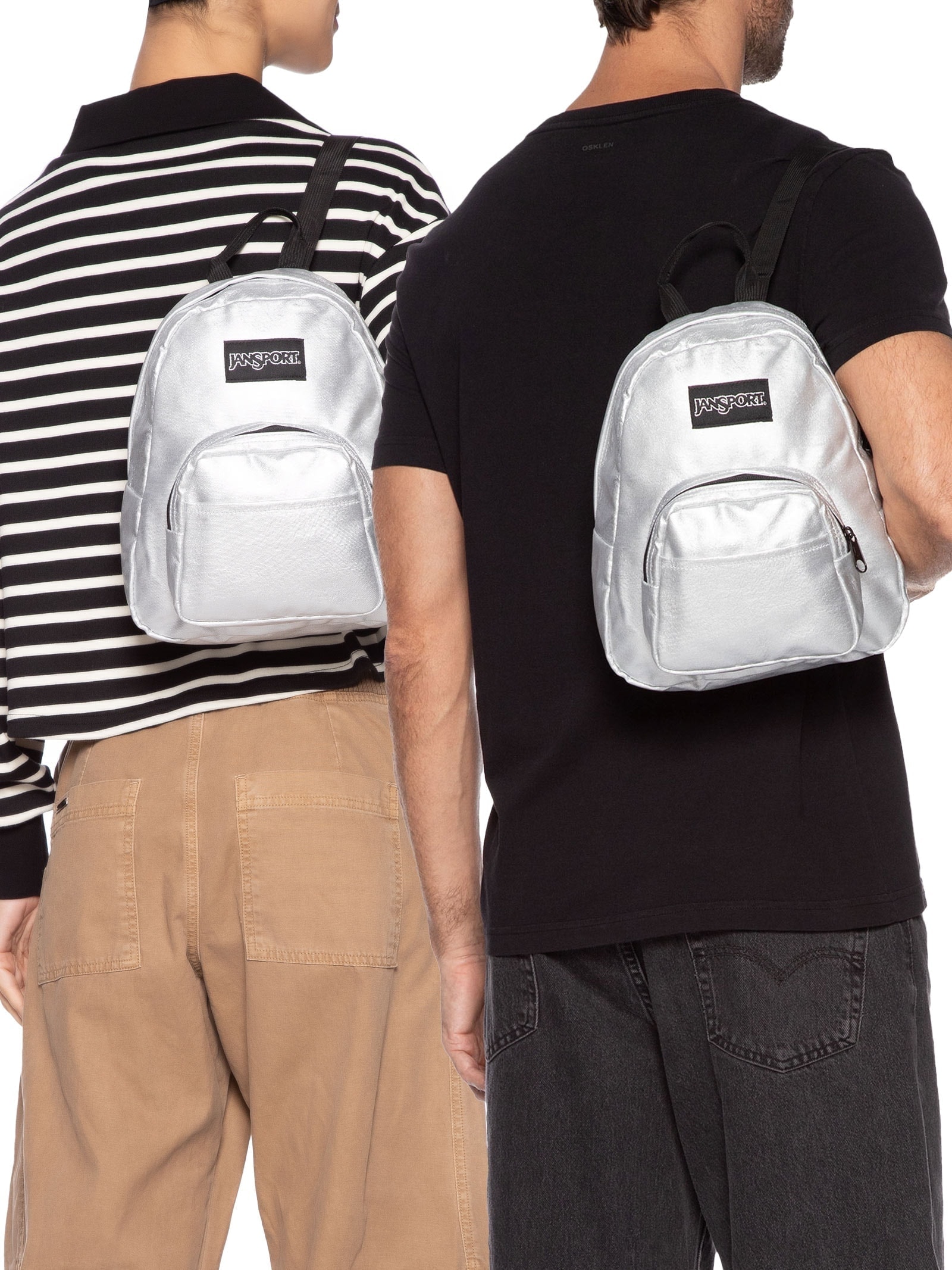 Mochila Unissex Half Pint Fx Prata Jansport