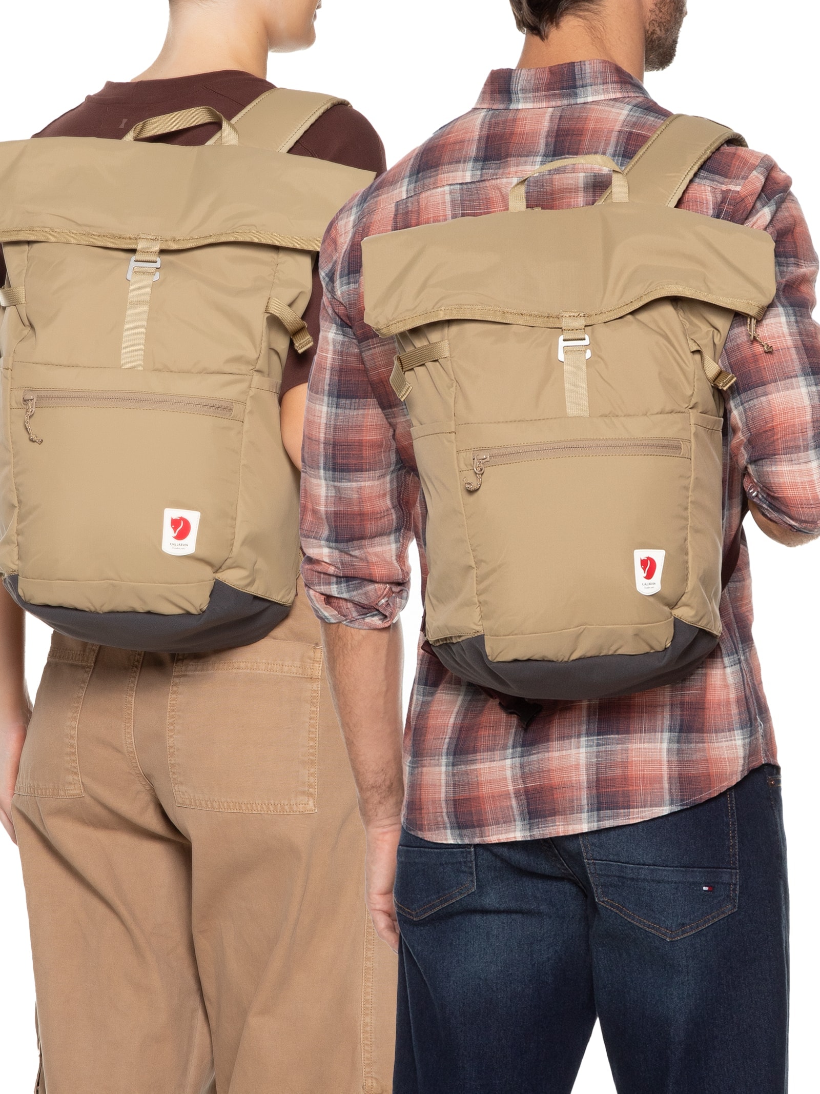 Mochila Unissex High Coast Foldsack Bege  Fjällräven