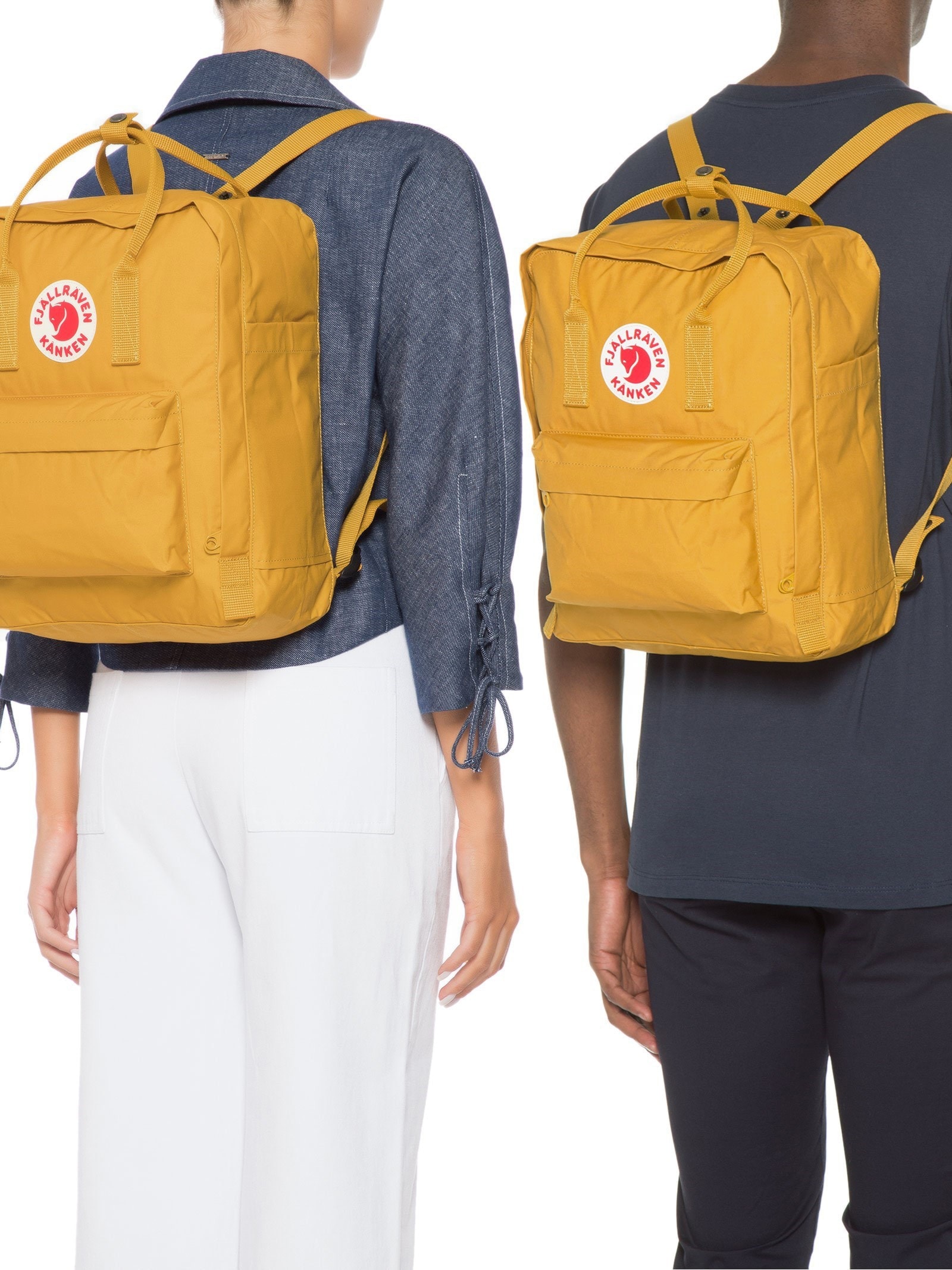 Fjällräven - Mochila Unissex Kånken - Amarelo