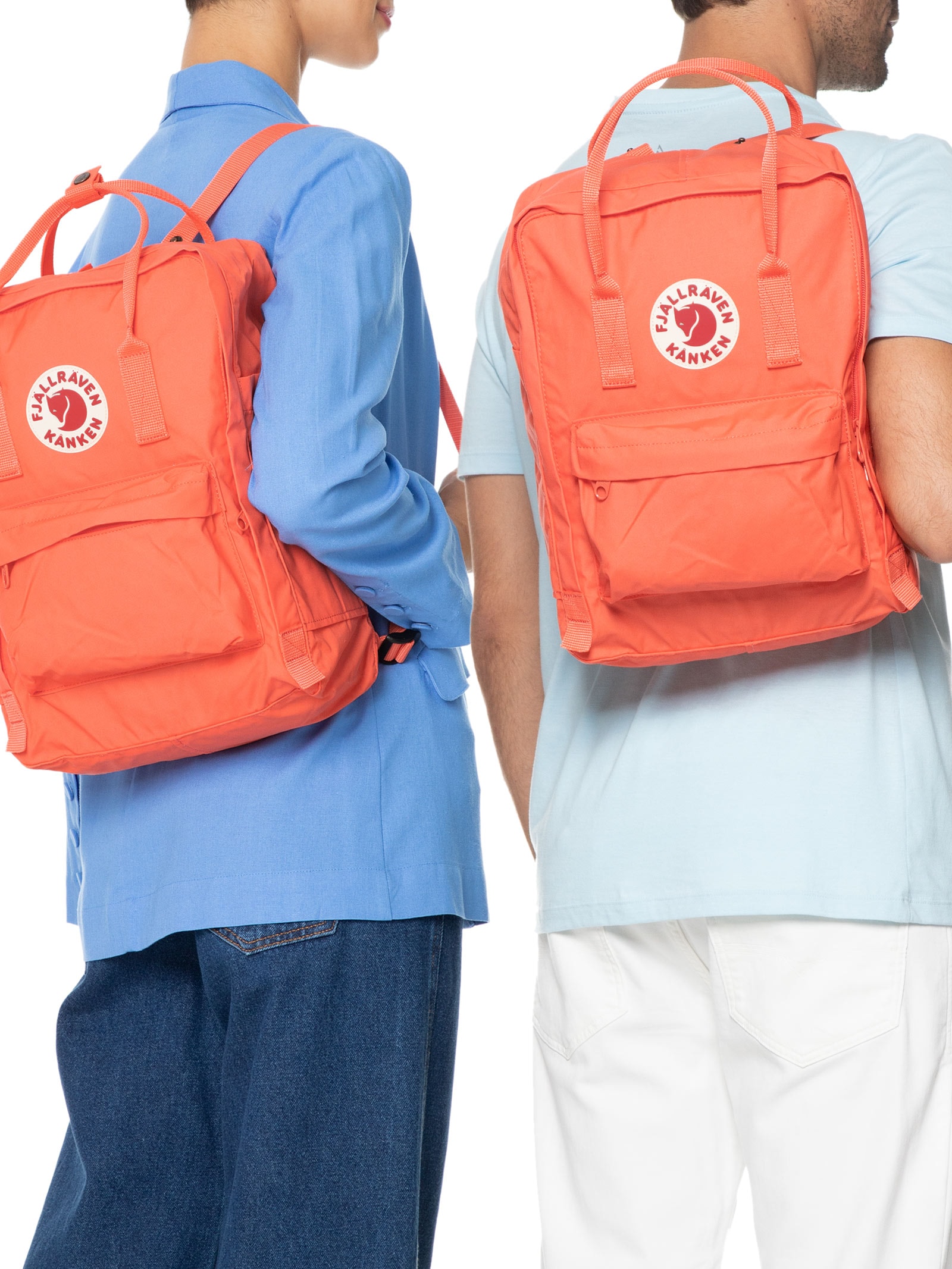 Fjällräven - Mochila Unissex Kånken Clássica - Laranja