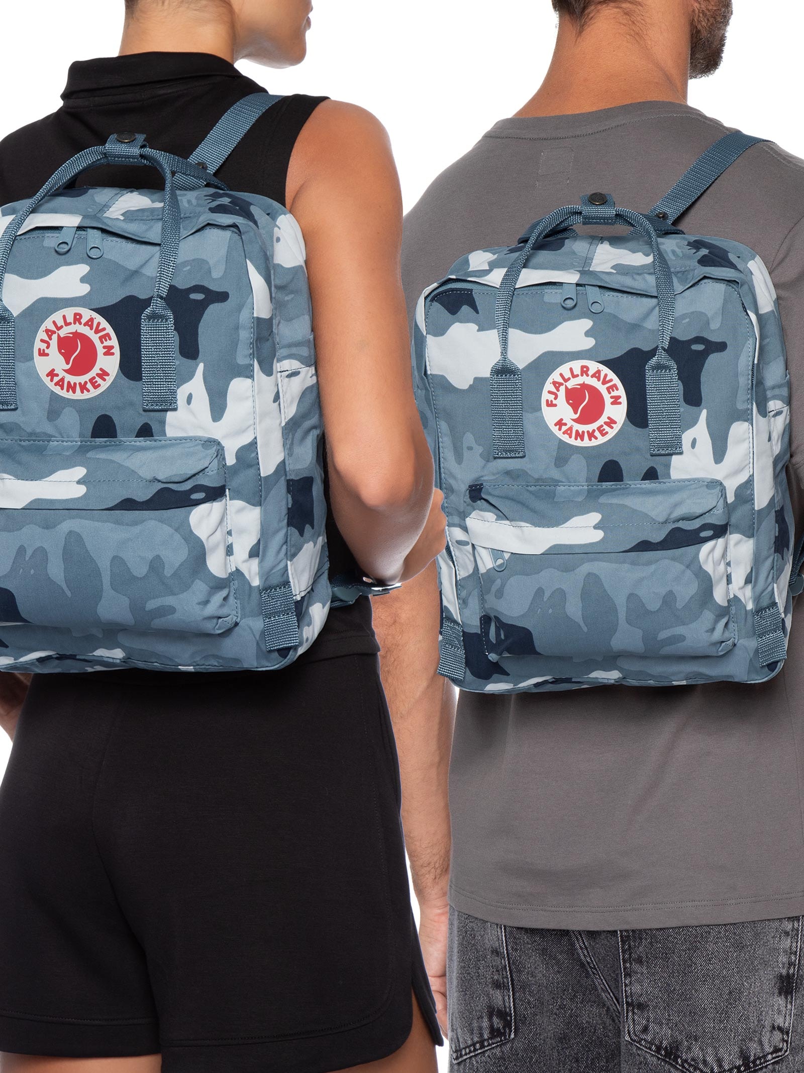 Mochila Unissex Kånken Graphics Azul Fjällräven